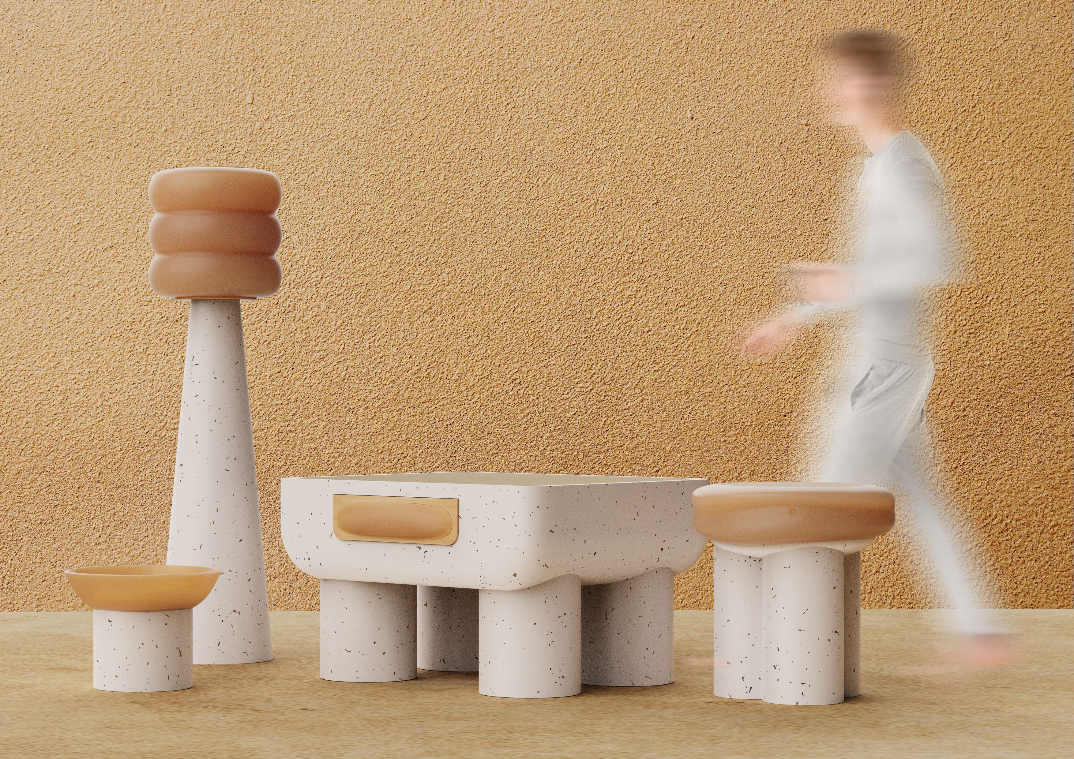 Belly，Belly Chair，Series furniture design，furniture design ，BELLY，product design，