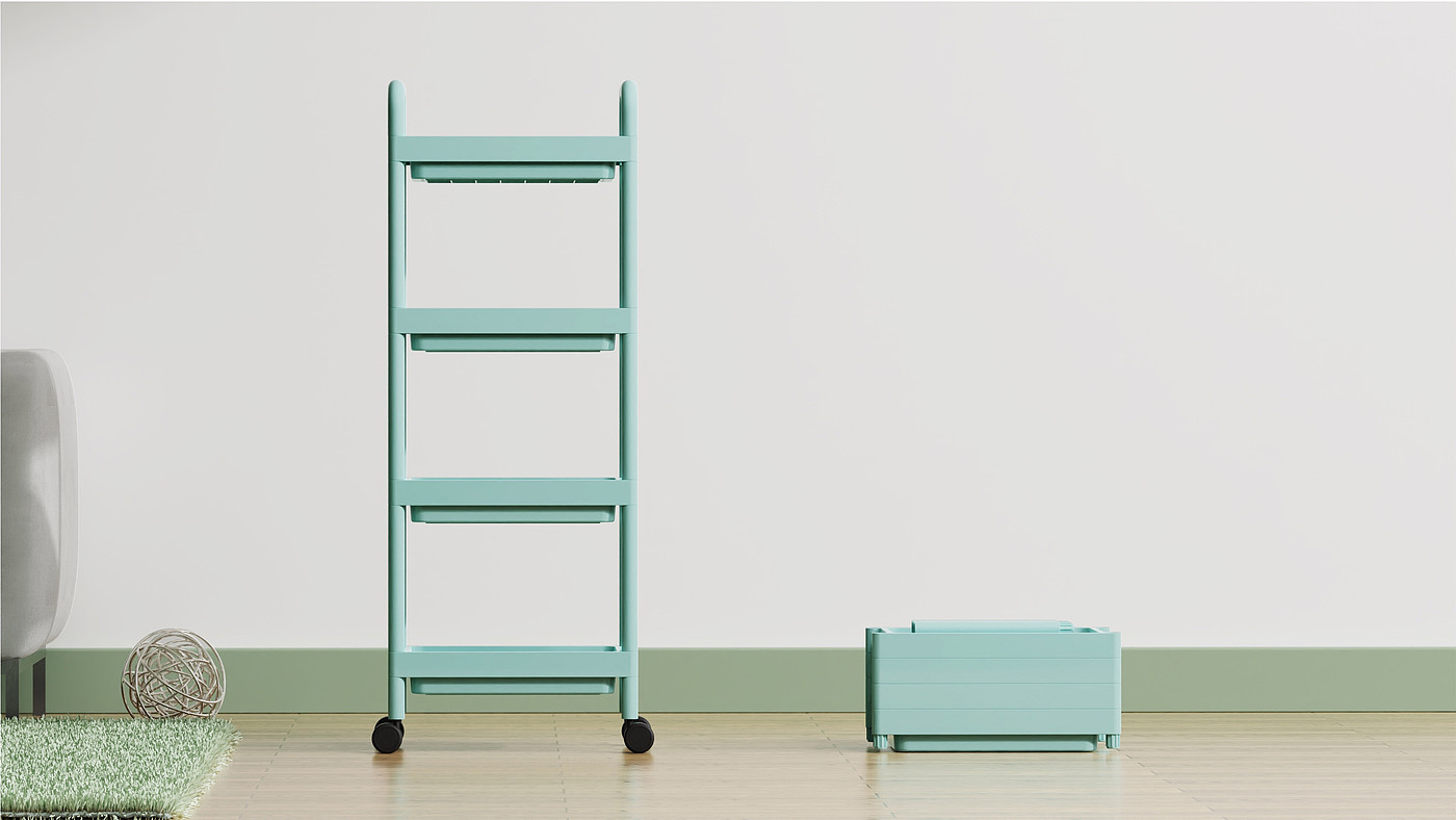 Storage rack，Storage shelf，Storage Rack Trolley，Storage trolley，Storage Rack，Bedroom storage rack，