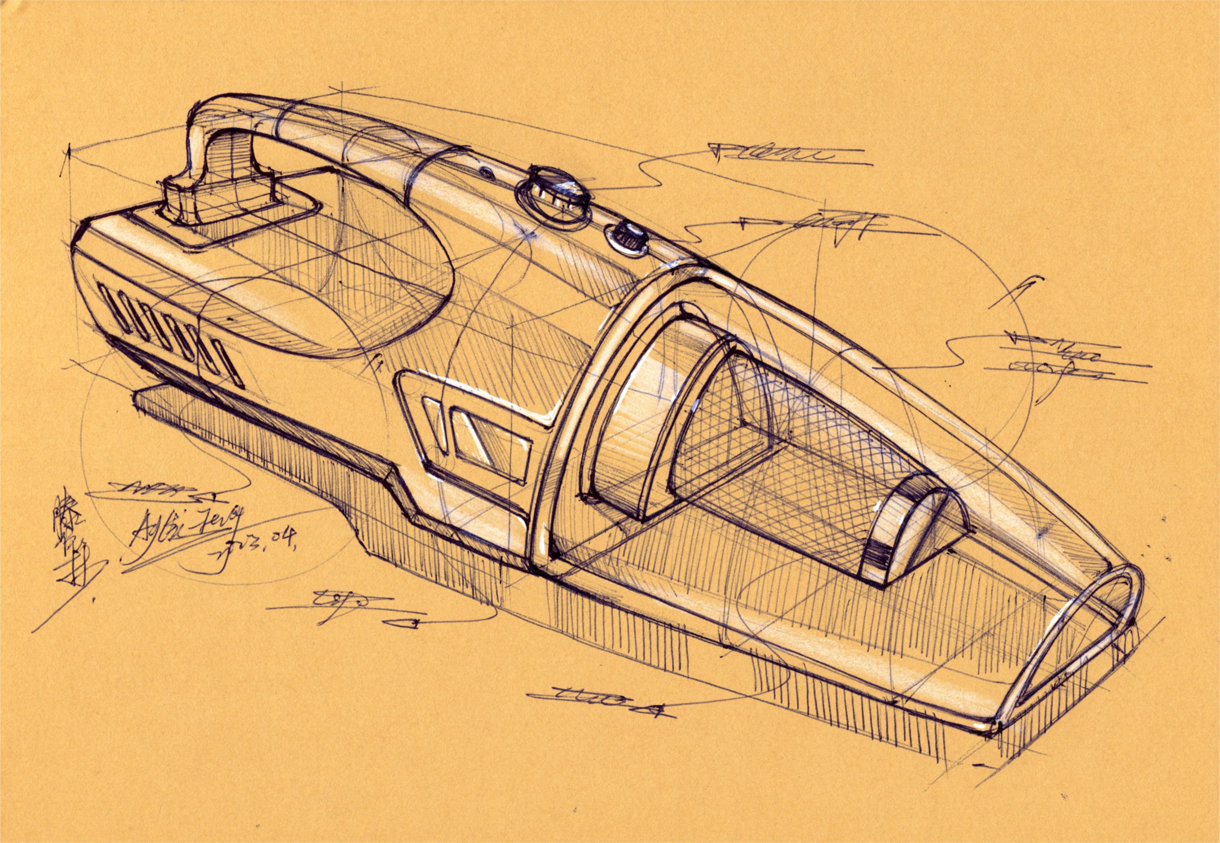 Hand drawn product design，Hand drawn industrial design，Product design postgraduate entrance examination，Postgraduate entrance examination for industrial design，designer，Hand drawn book，Teng Yilin，Dream-chasing Design Postgraduate Entrance Examination，