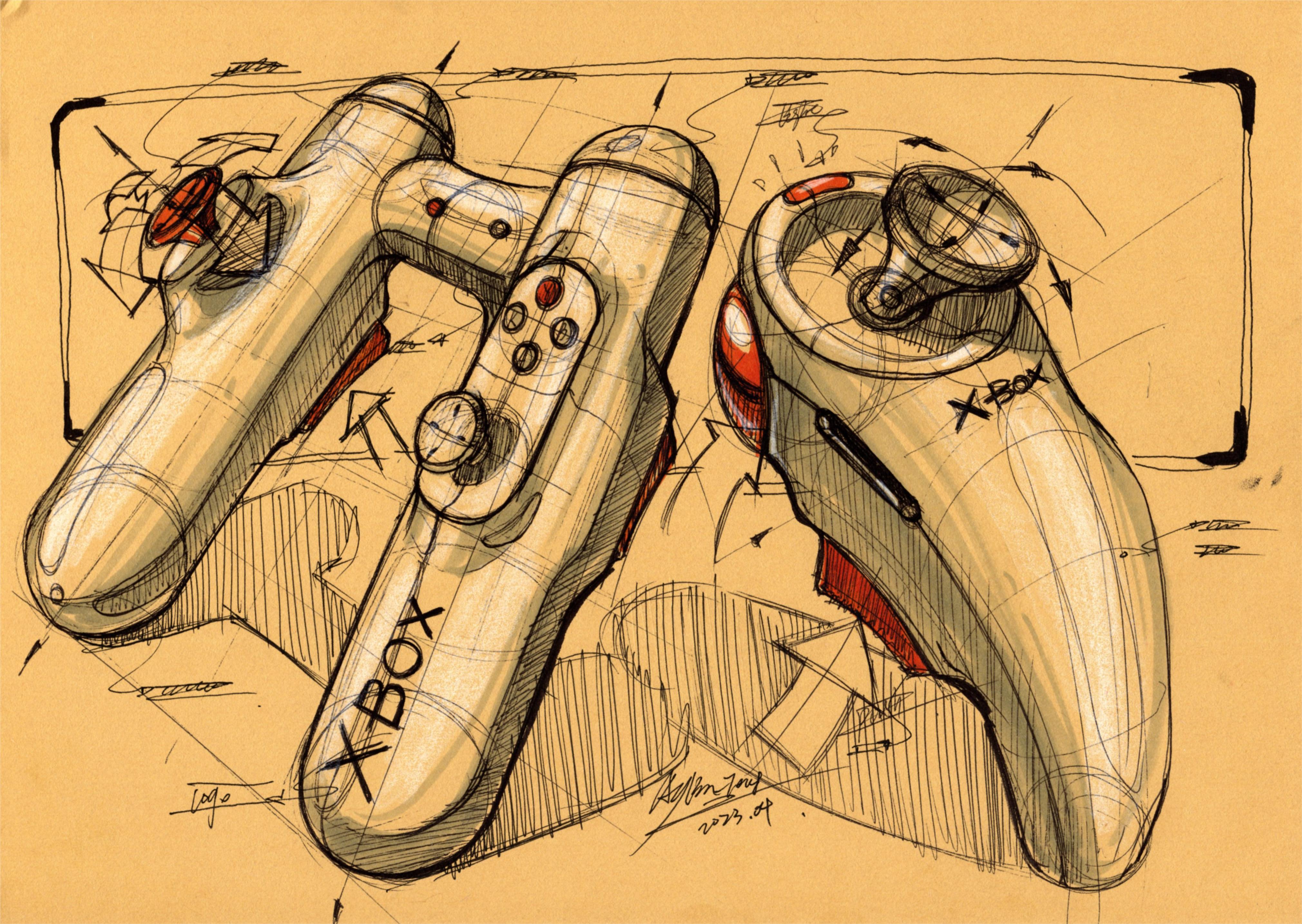 Hand drawn product design，Hand drawn industrial design，Product design postgraduate entrance examination，Postgraduate entrance examination for industrial design，designer，Hand drawn book，Teng Yilin，Dream-chasing Design Postgraduate Entrance Examination，