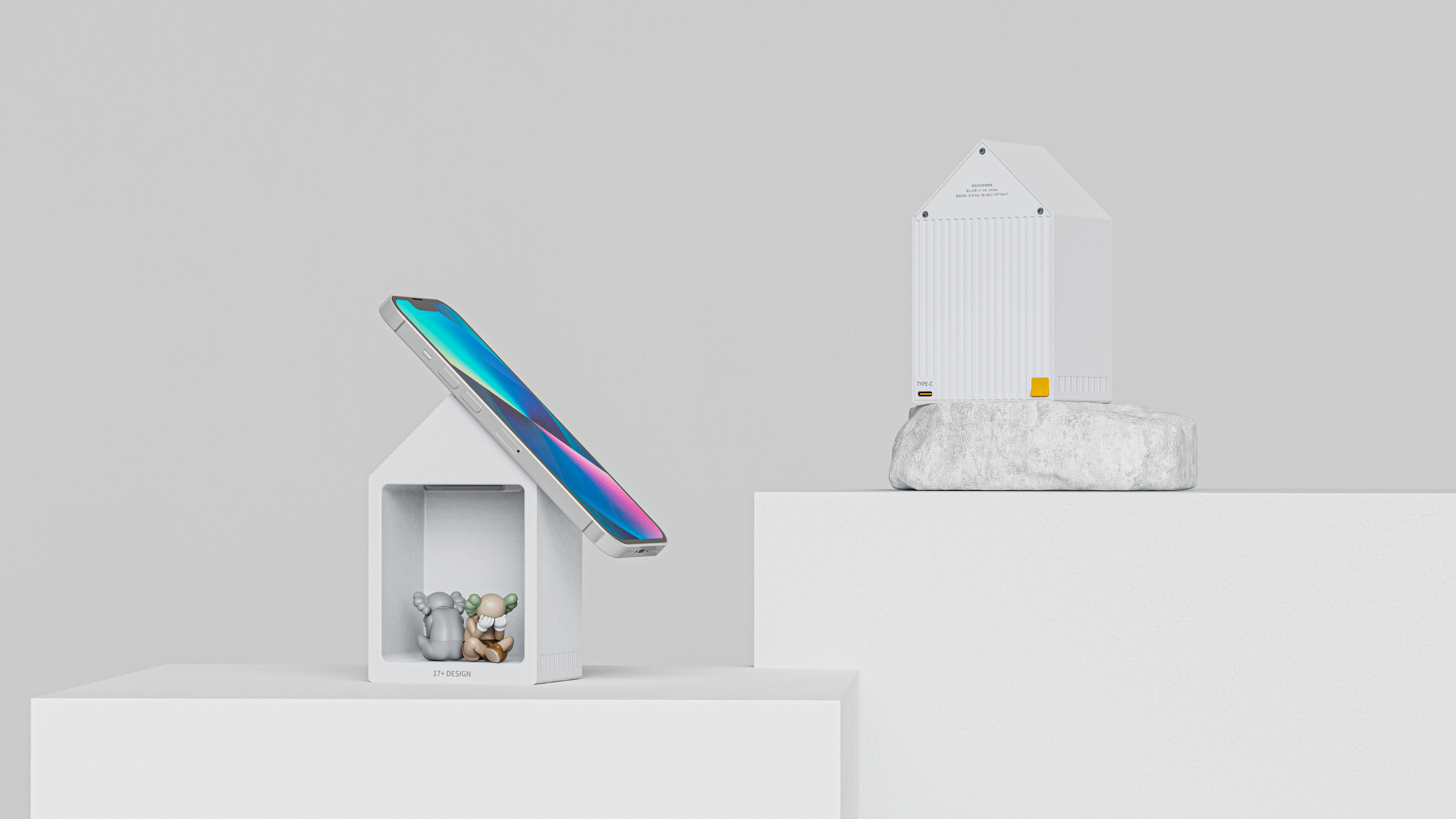 3C products, wireless charger, charger, lamp，