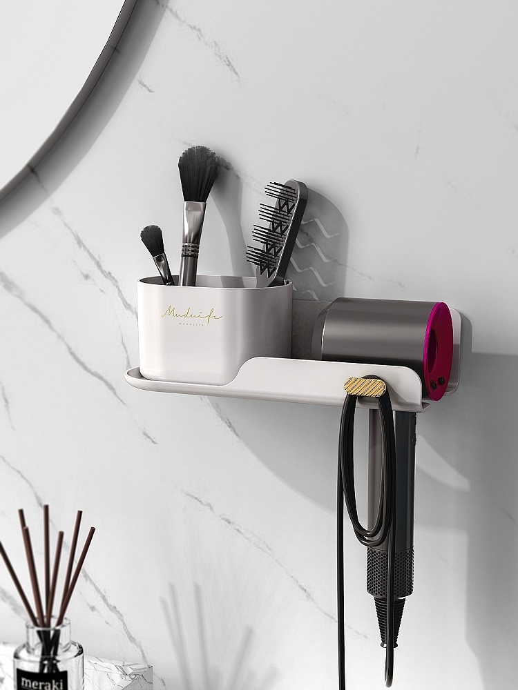 Hair dryer rack，