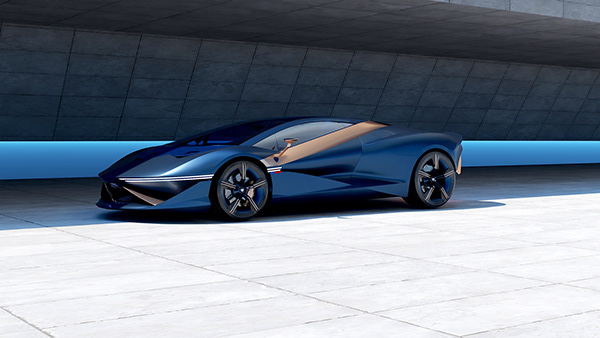 Automobile design，Genesis G1，Hybrid mid-mounted power，Luxury sports car，