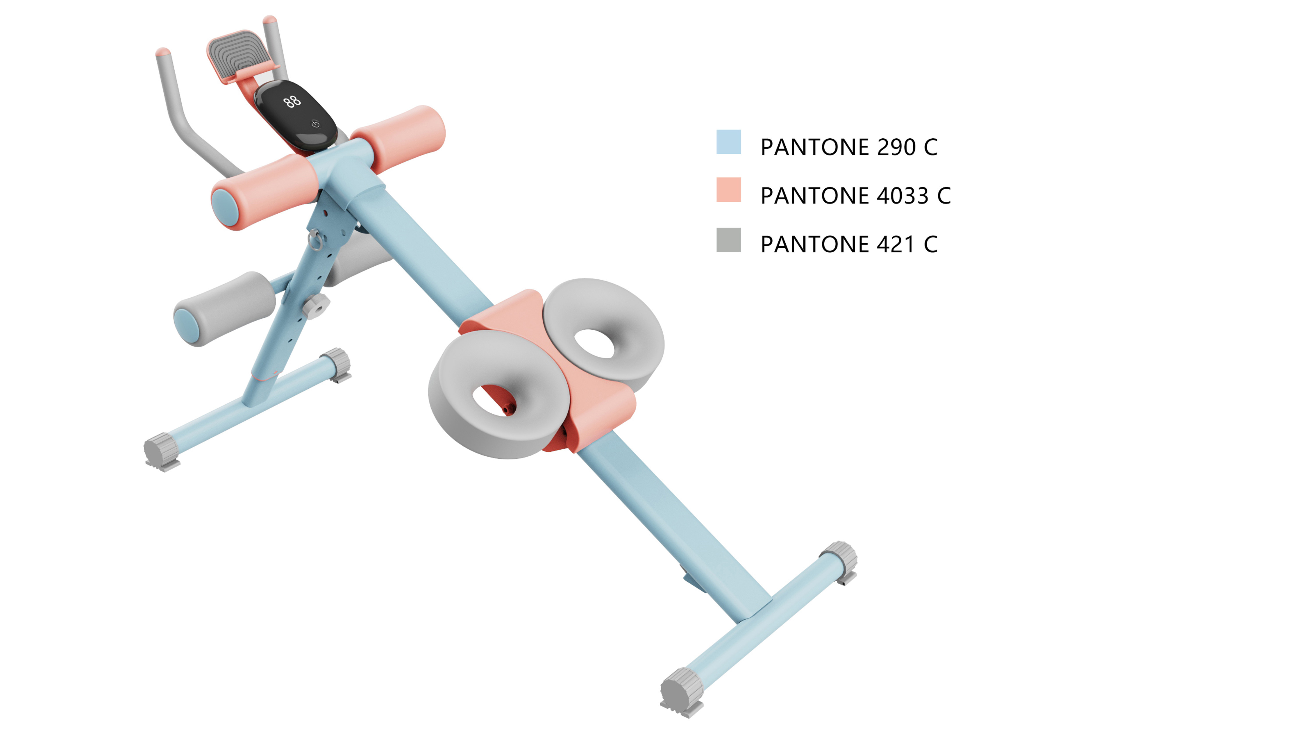 Beauty waist machine，Healthy abdominal wheel，Fitness Equipment，