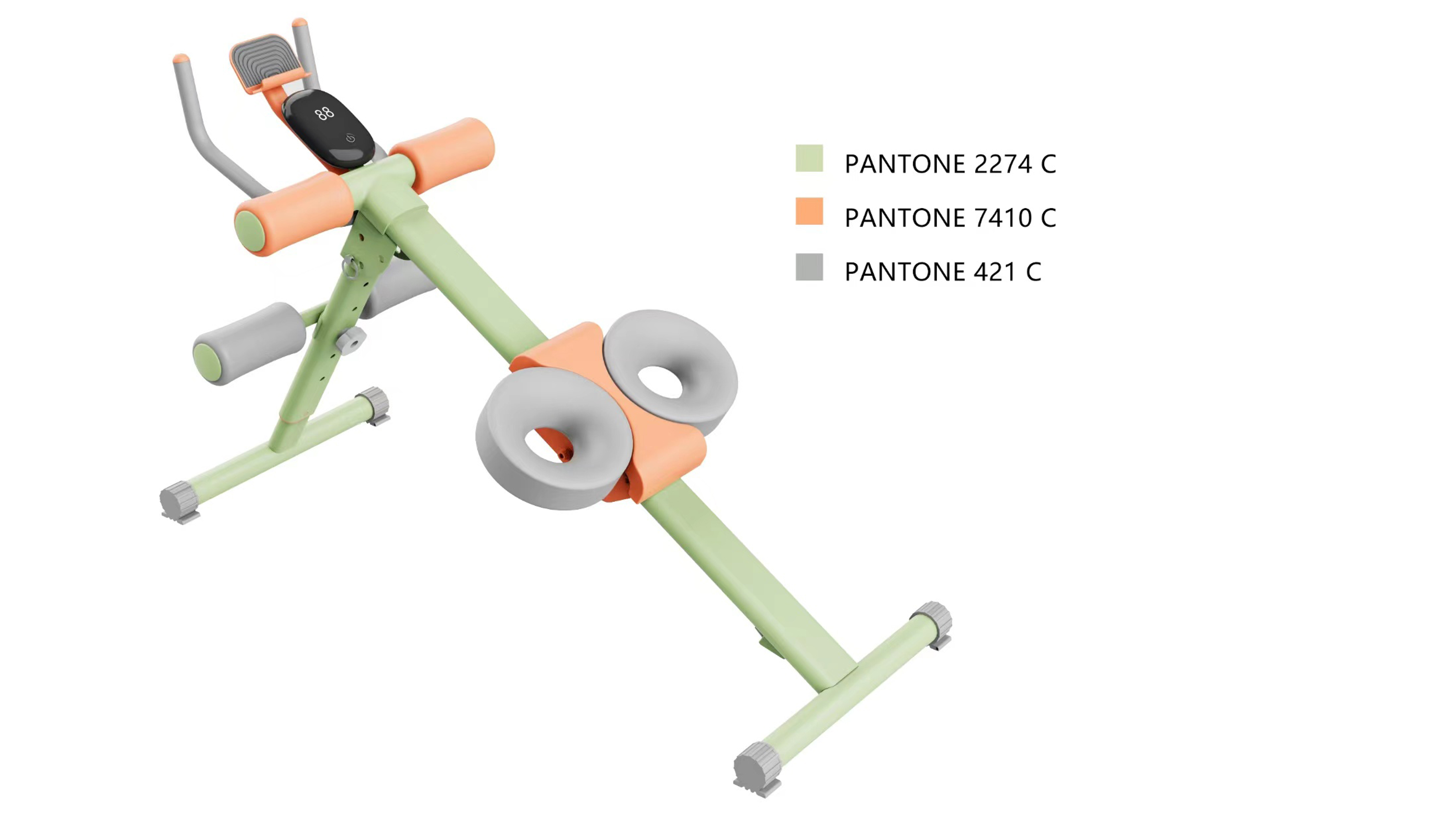 Beauty waist machine，Healthy abdominal wheel，Fitness Equipment，