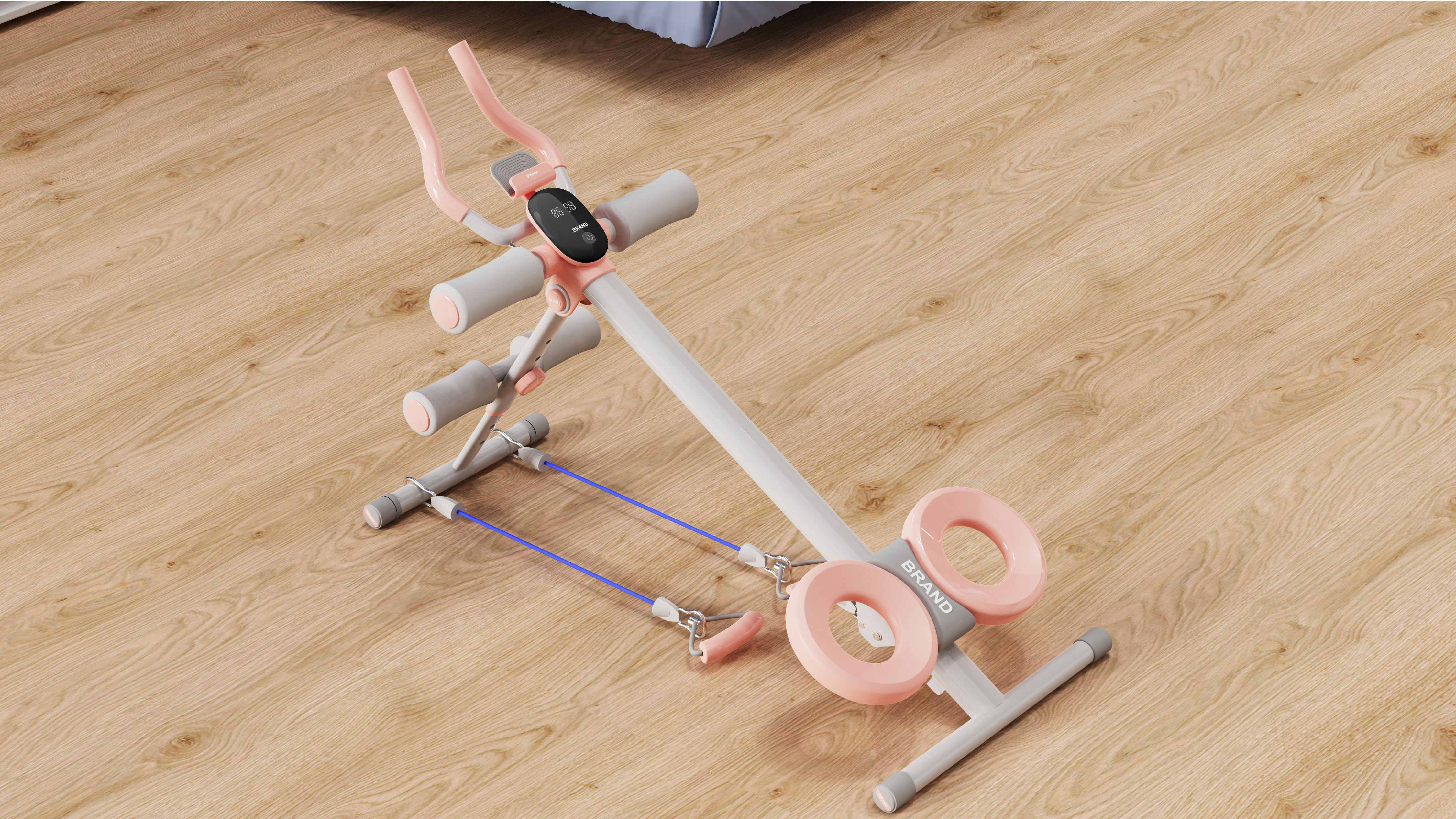 Beauty waist machine，Healthy abdominal wheel，Fitness Equipment，