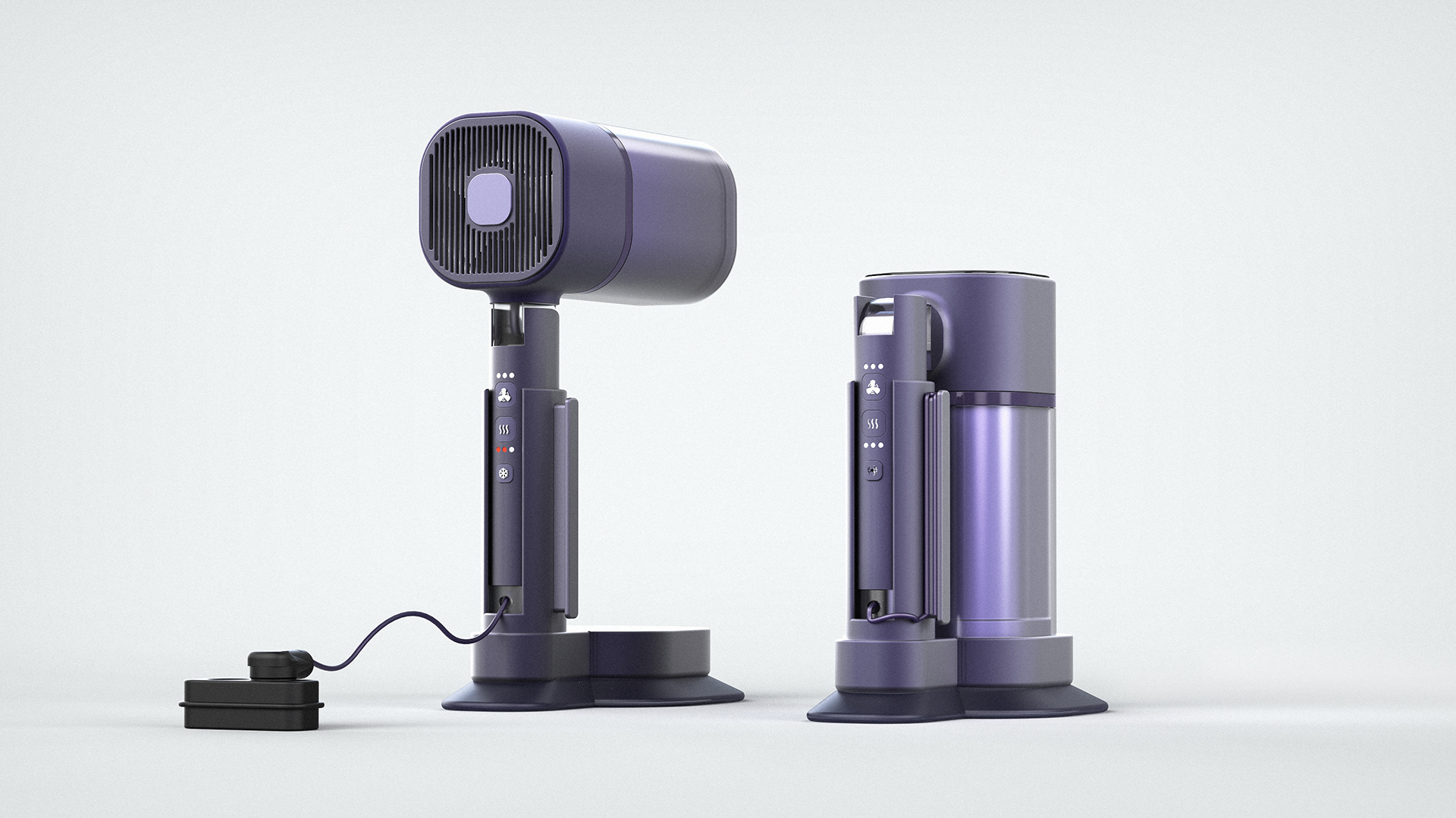 product design，hair drier，Easy storage，good-looking，