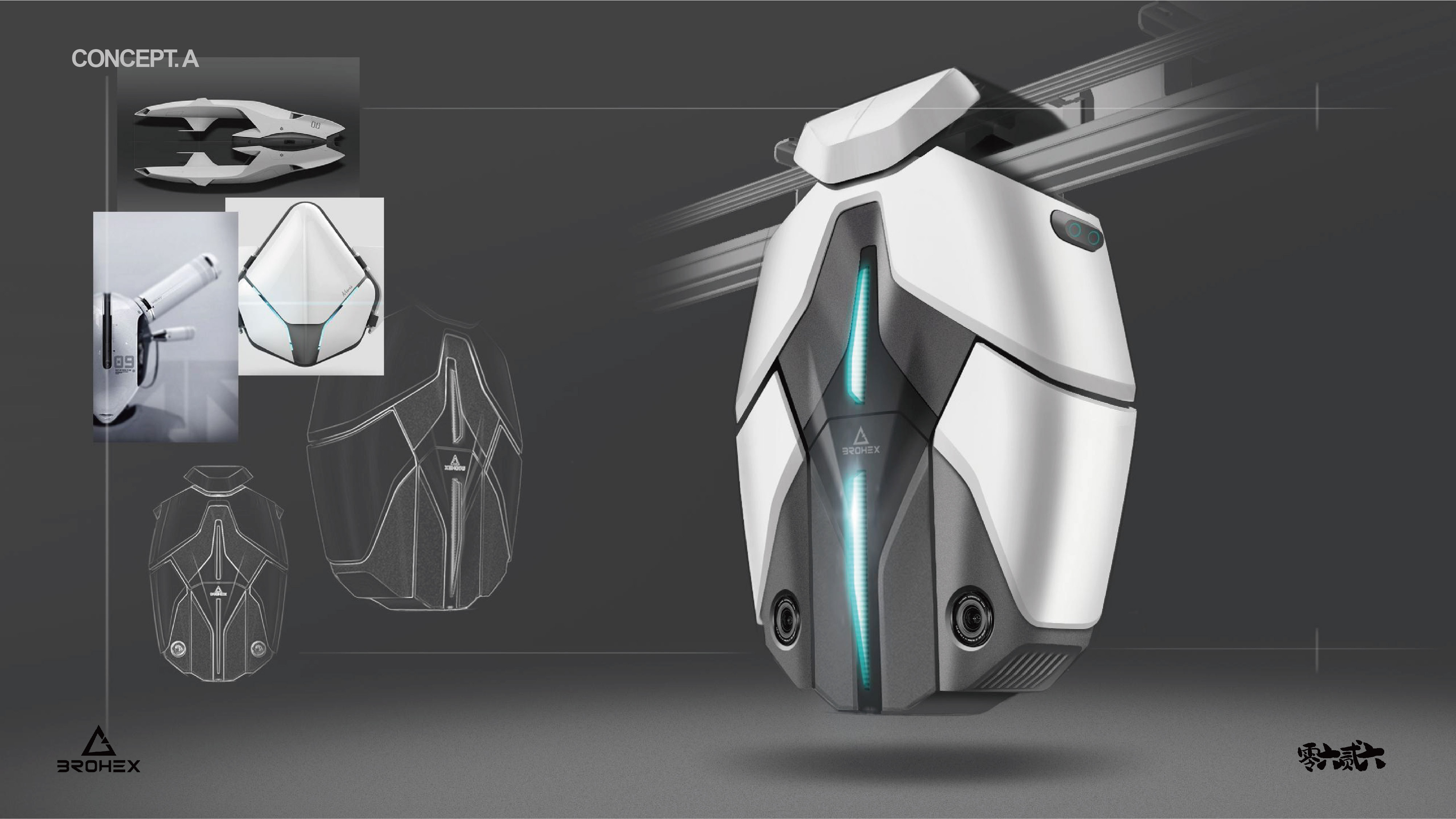 robot，Orbital robot，equipment，Iron Man，Future wind，Cyberpunk，