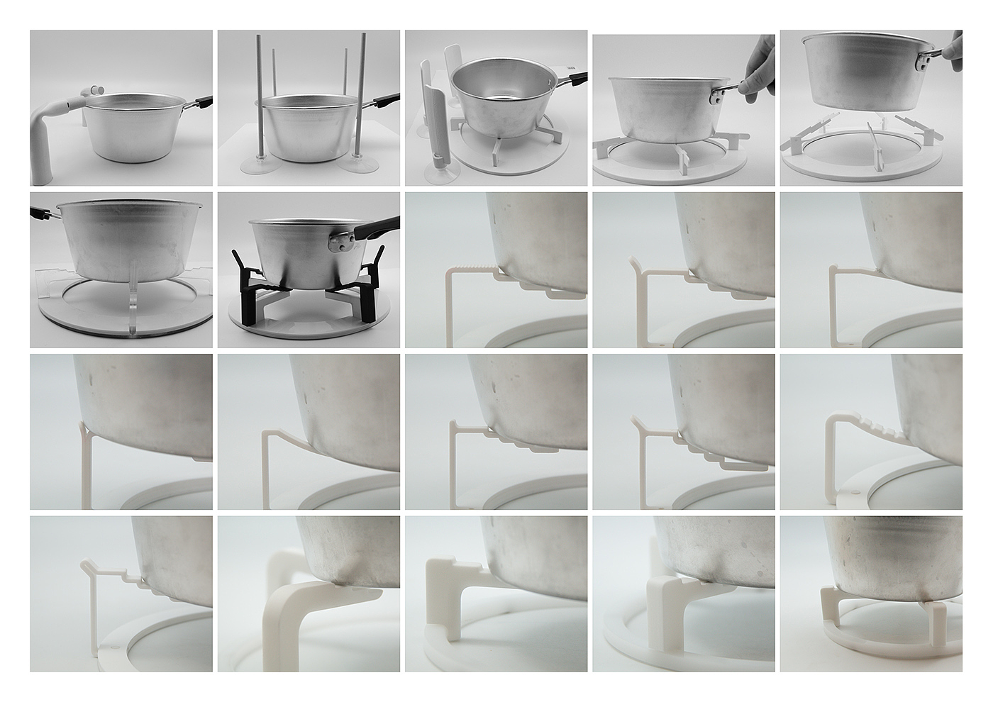 Test temperature，spoon，lid，Pot rack，yellow，Receive，Chopping board，Cut hand，kitchen knife，