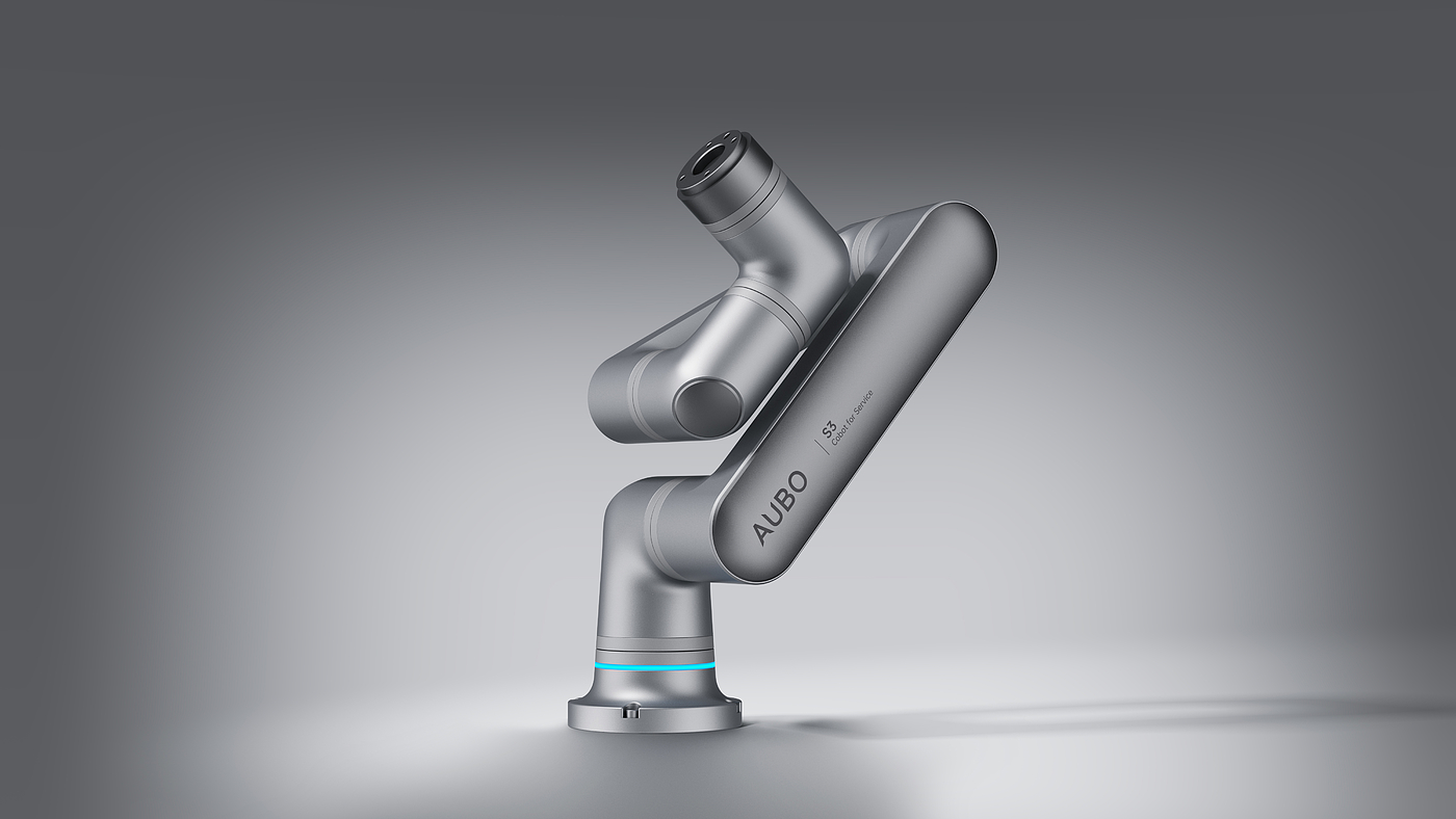 Mechanical arm，robot，industrial design，Coffee robot，