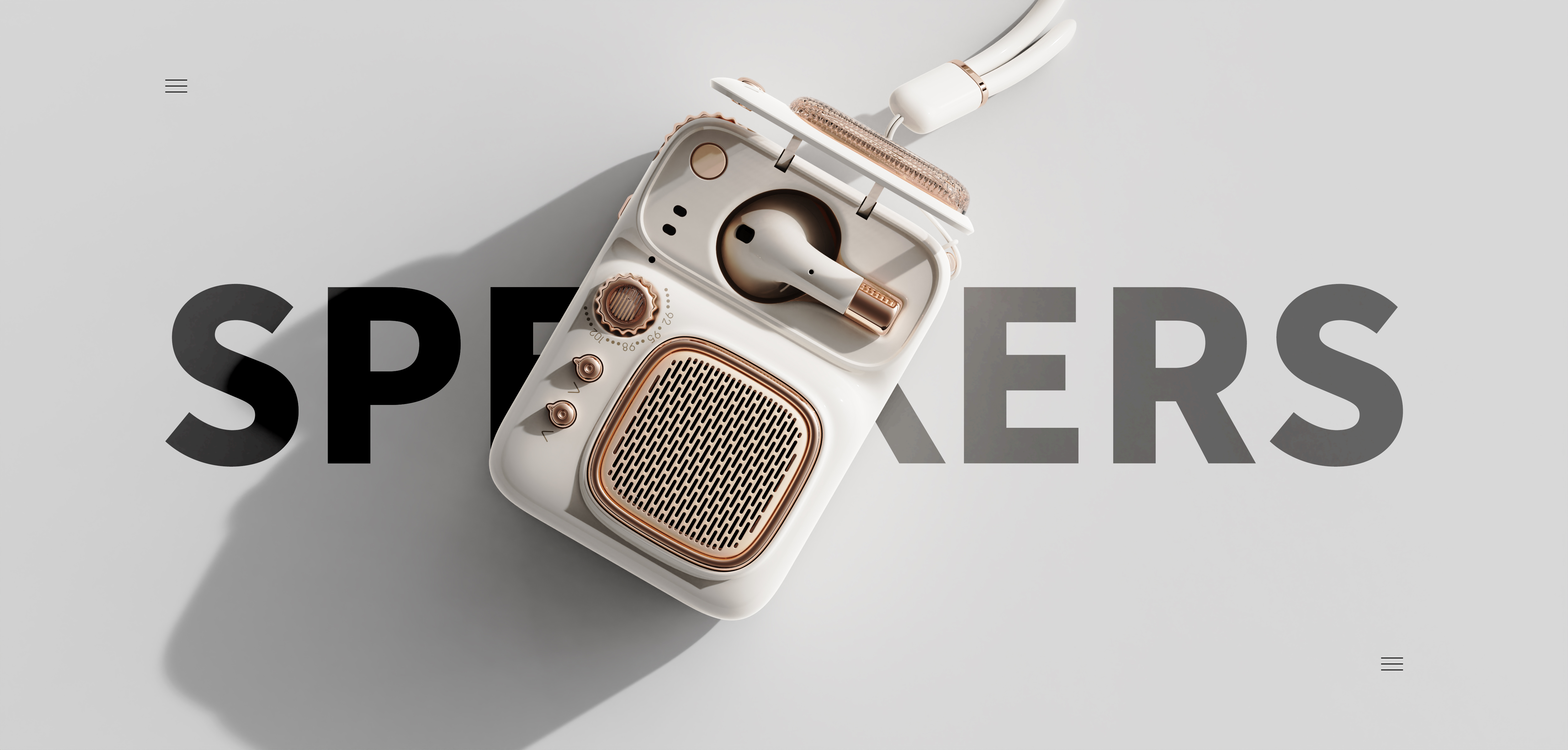 Bluetooth Speaker ，Bluetooth headset，product design，