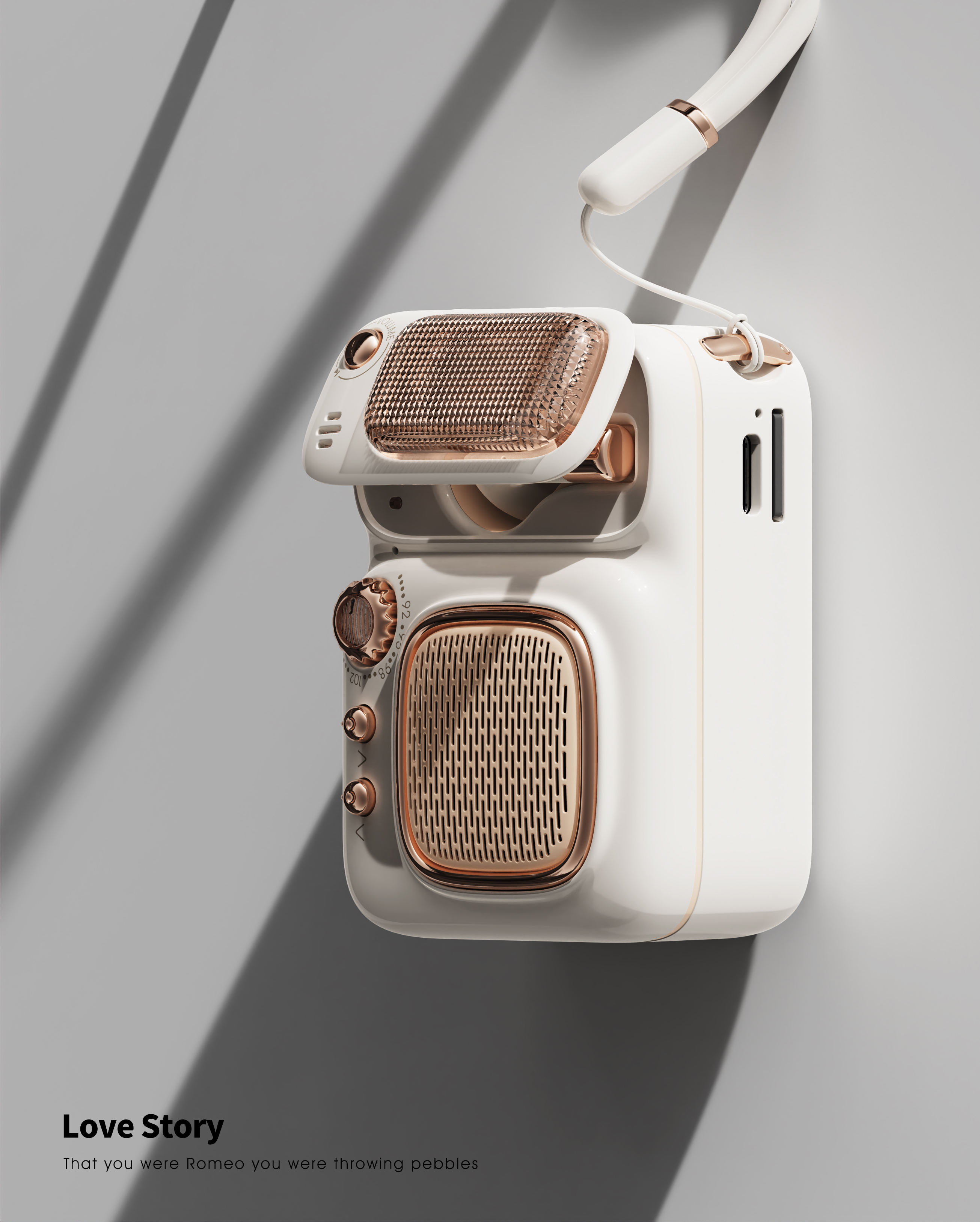 Bluetooth Speaker ，Bluetooth headset，product design，