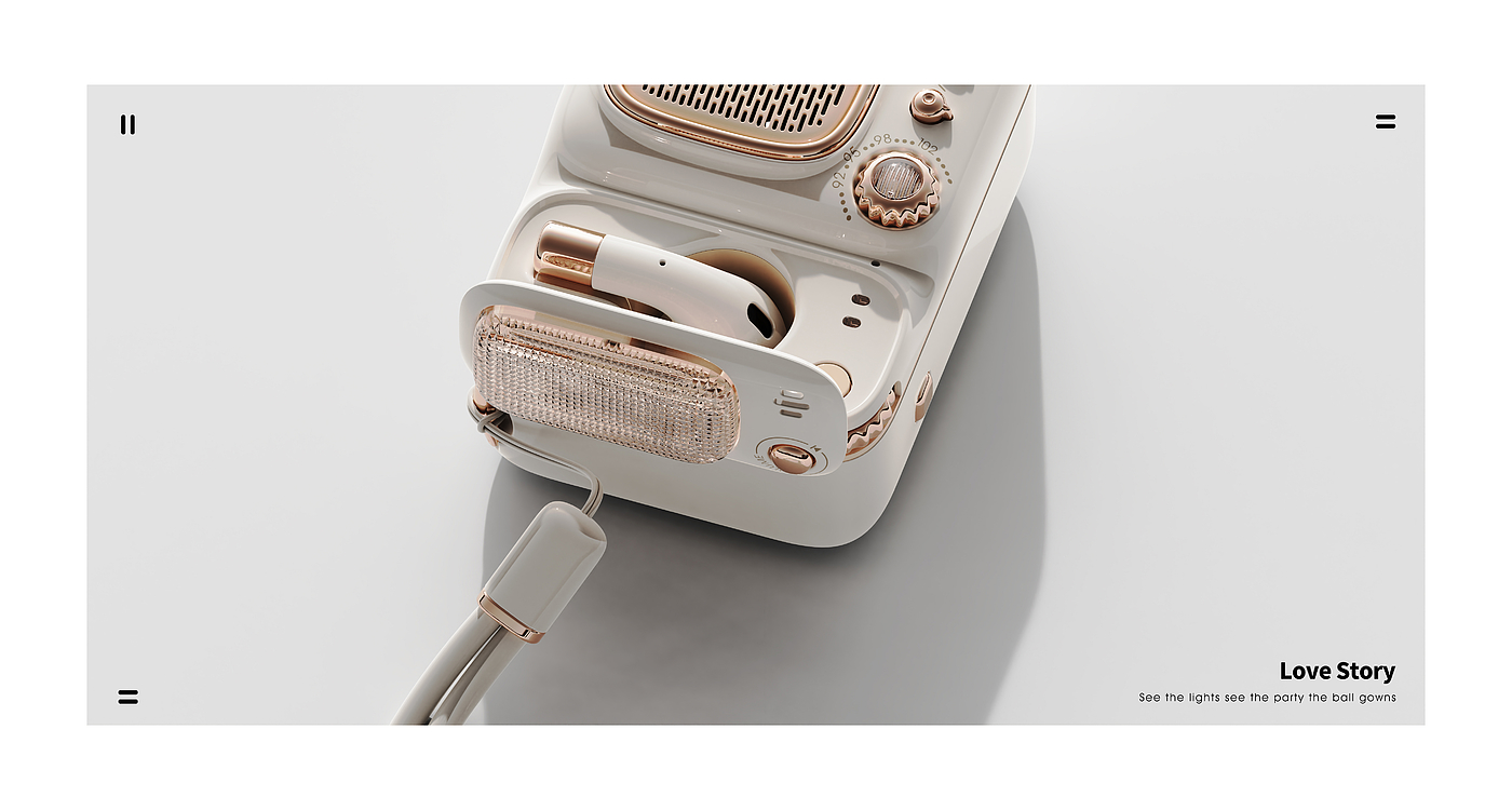 Bluetooth Speaker ，Bluetooth headset，product design，