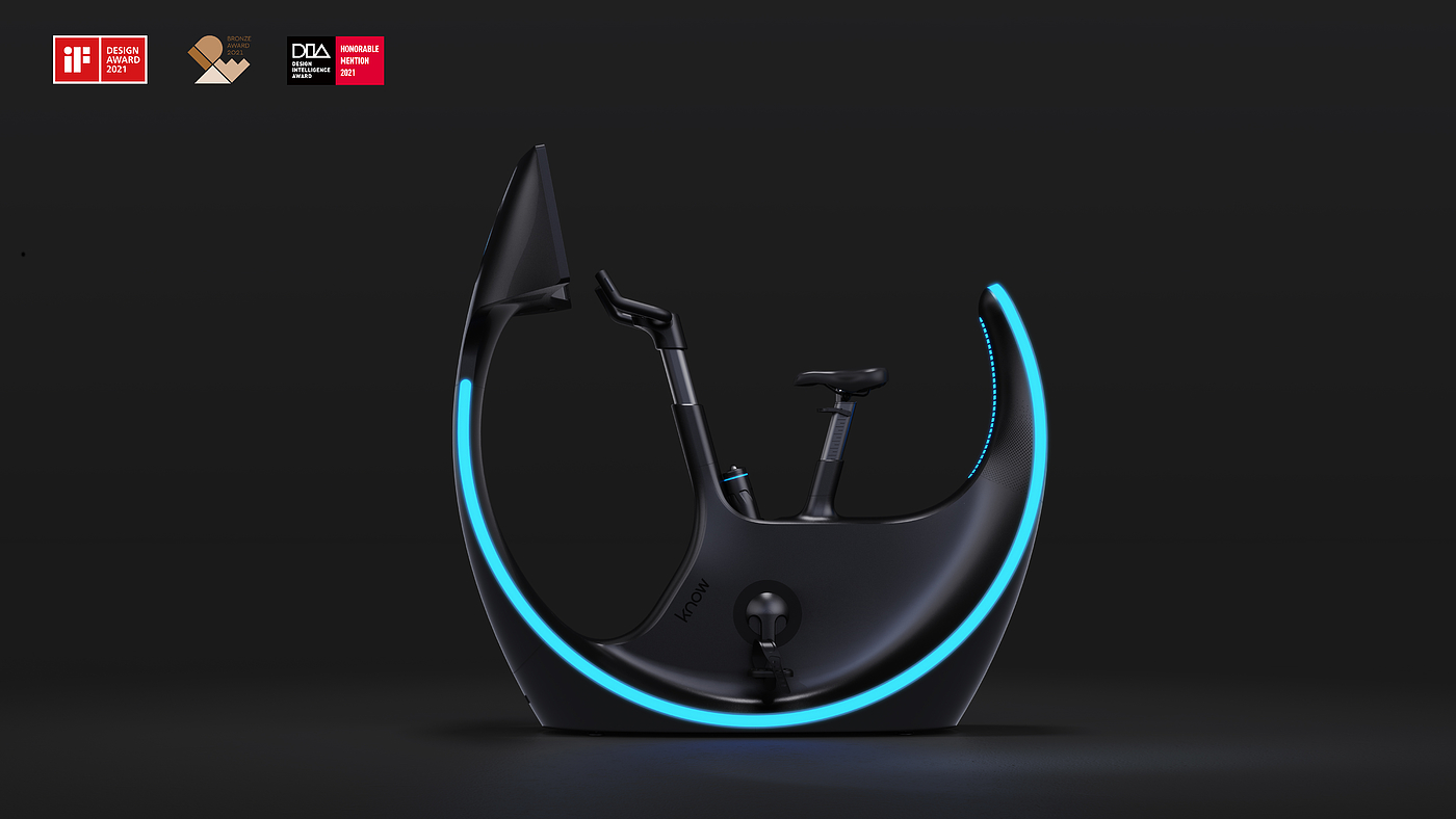 Spinning bike，Fitness Equipment，industrial design，