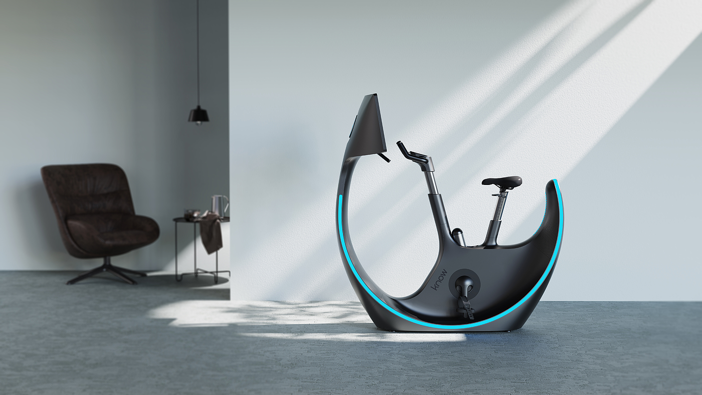 Spinning bike，Fitness Equipment，industrial design，