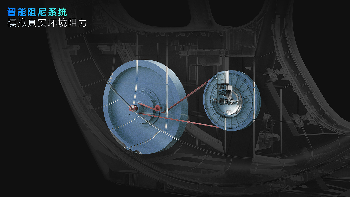 Spinning bike，Fitness Equipment，industrial design，