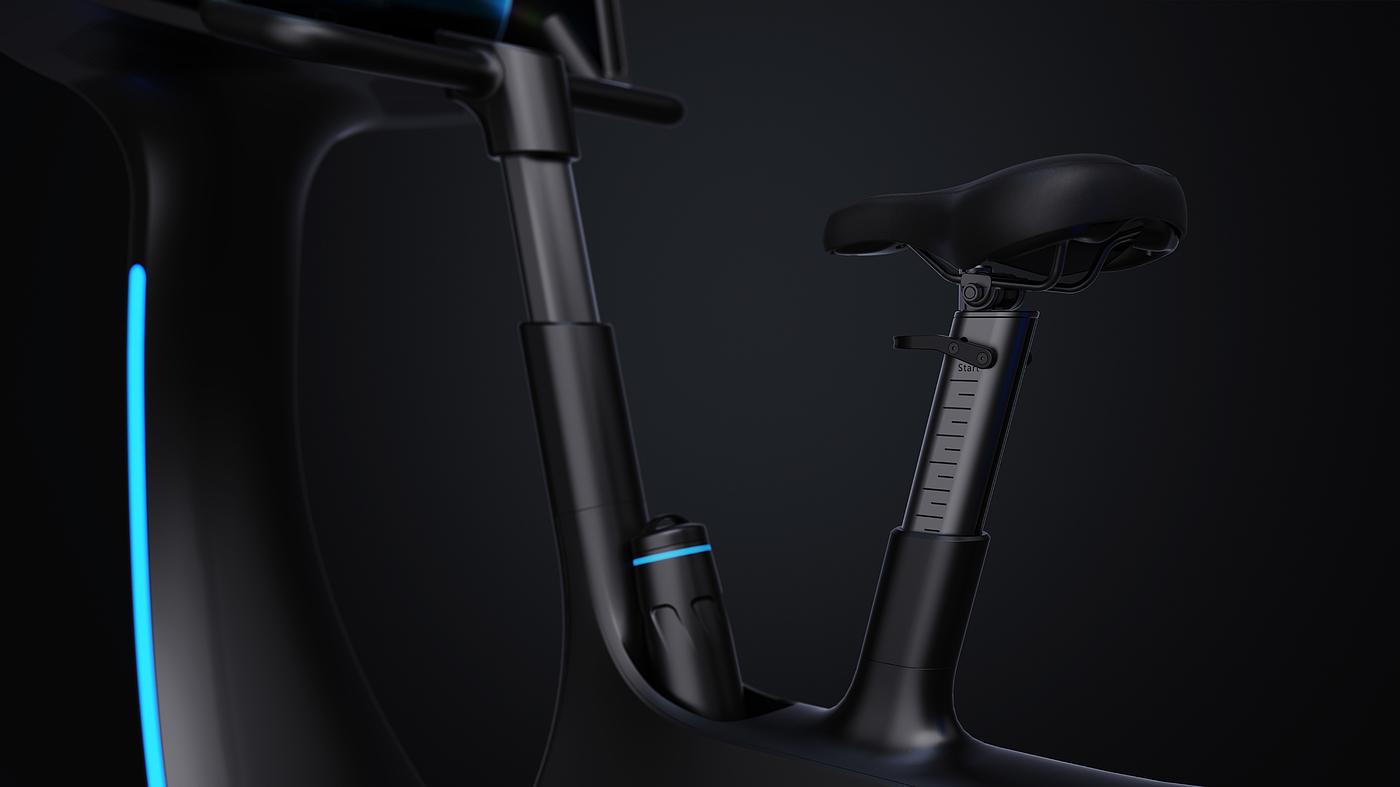 Spinning bike，Fitness Equipment，industrial design，