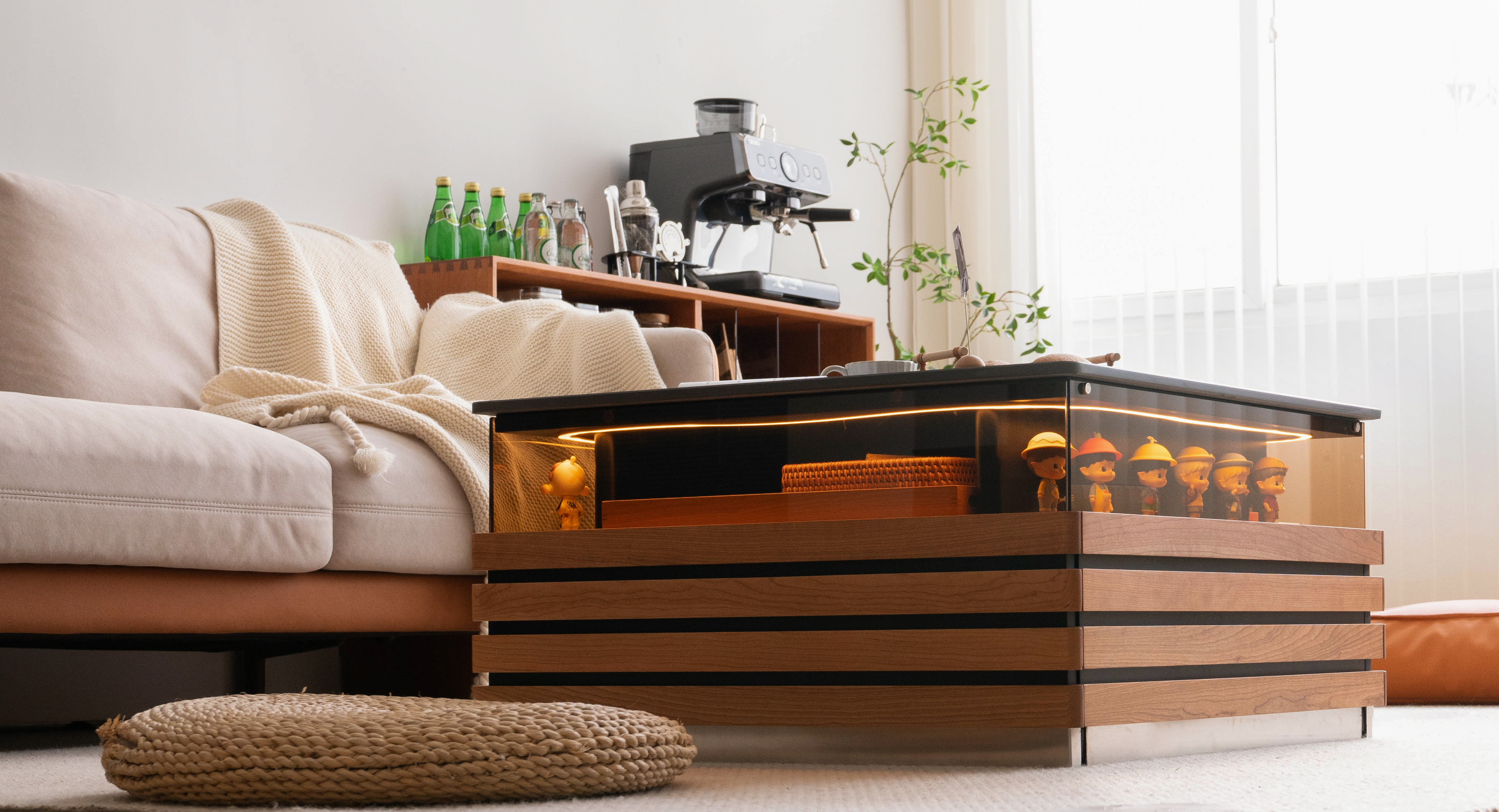 Solid wood furniture，furniture design ，product design，tea table，Display cabinet，