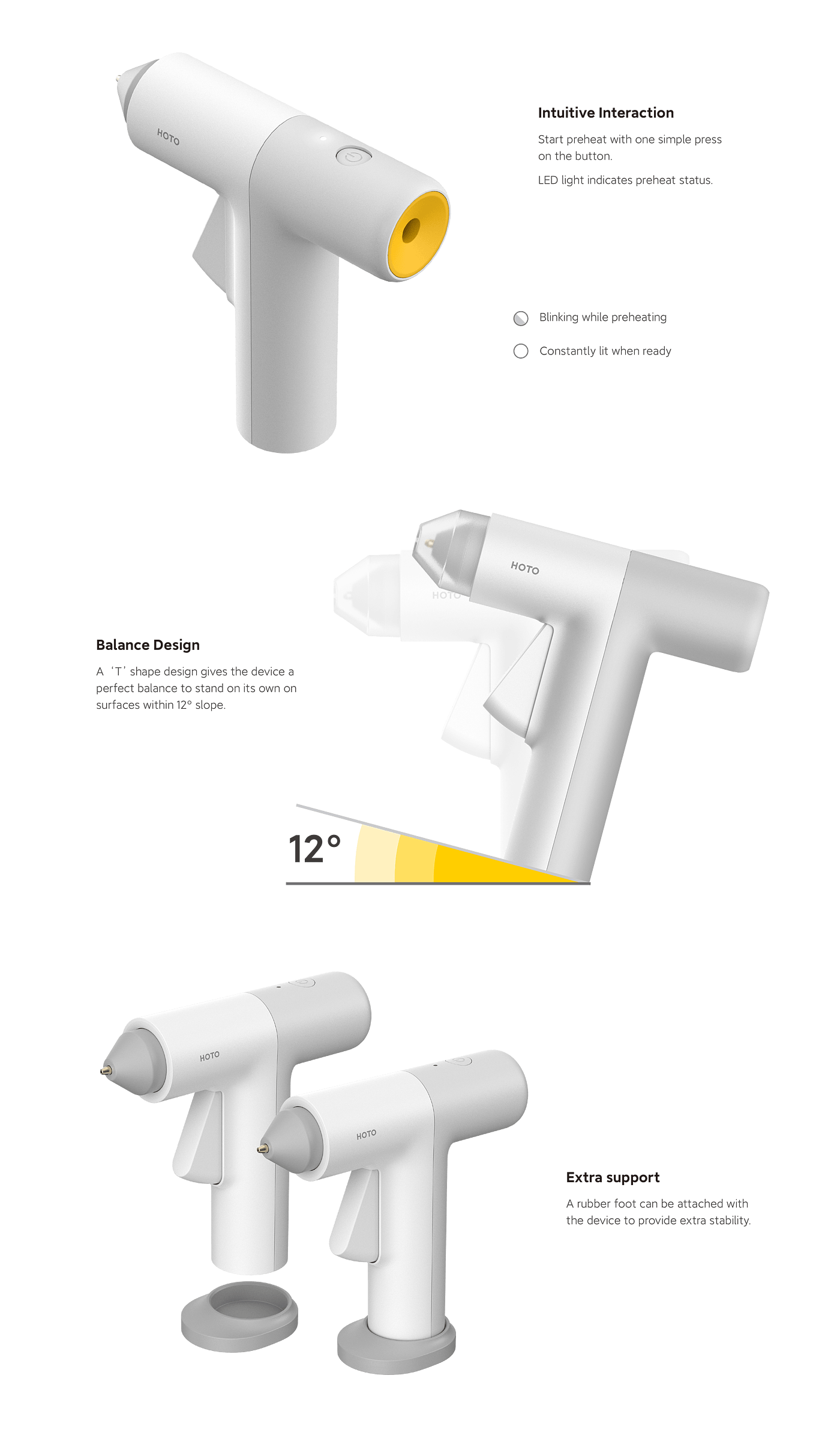 热熔胶枪，diy，无线工具，cmf，工业设计，产品设计，手工，