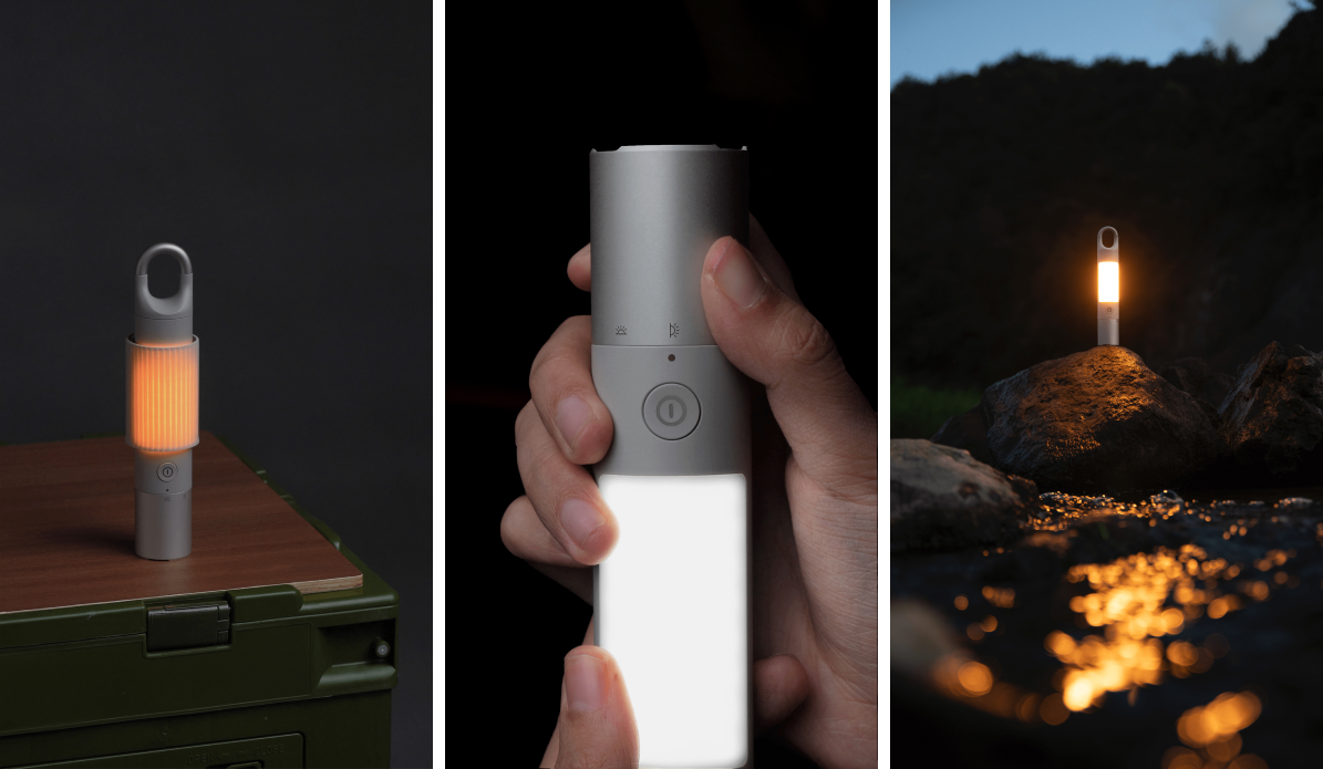 Flashlight，industrial design，product design，camping，cmf，diy，Camping lamp，Multipurpose，