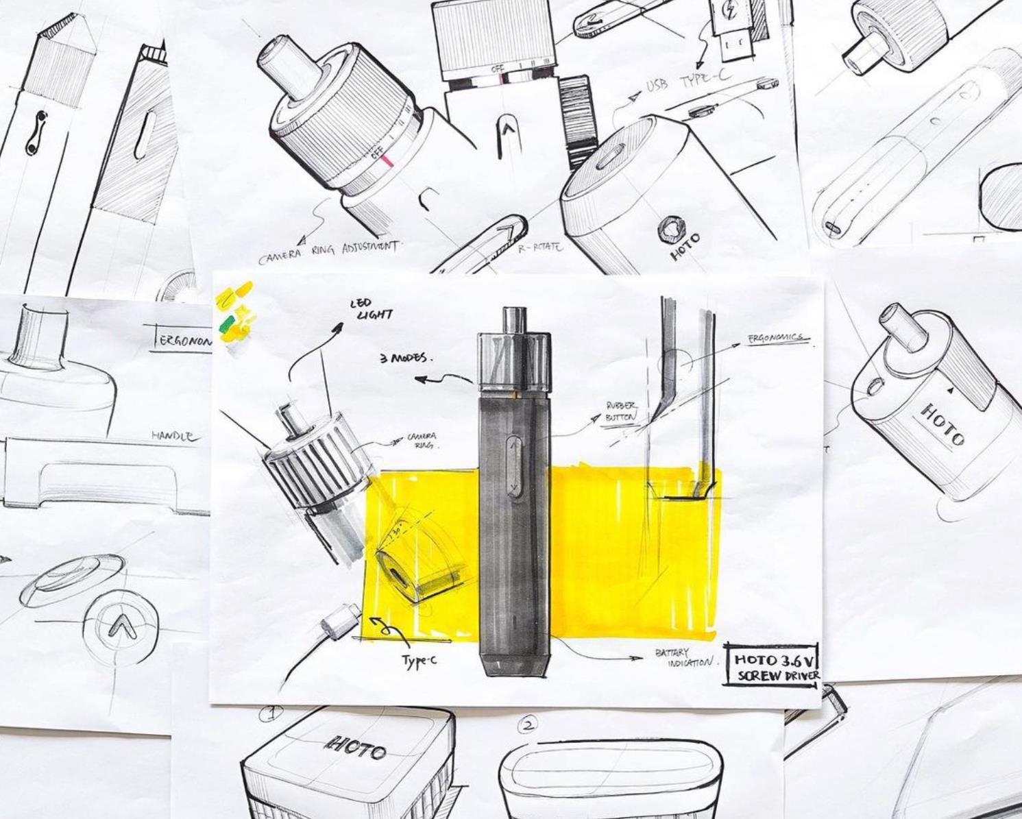 Electric tool，Tool design，industrial design，product design，Electric screwdriver，bolt driver，diy，