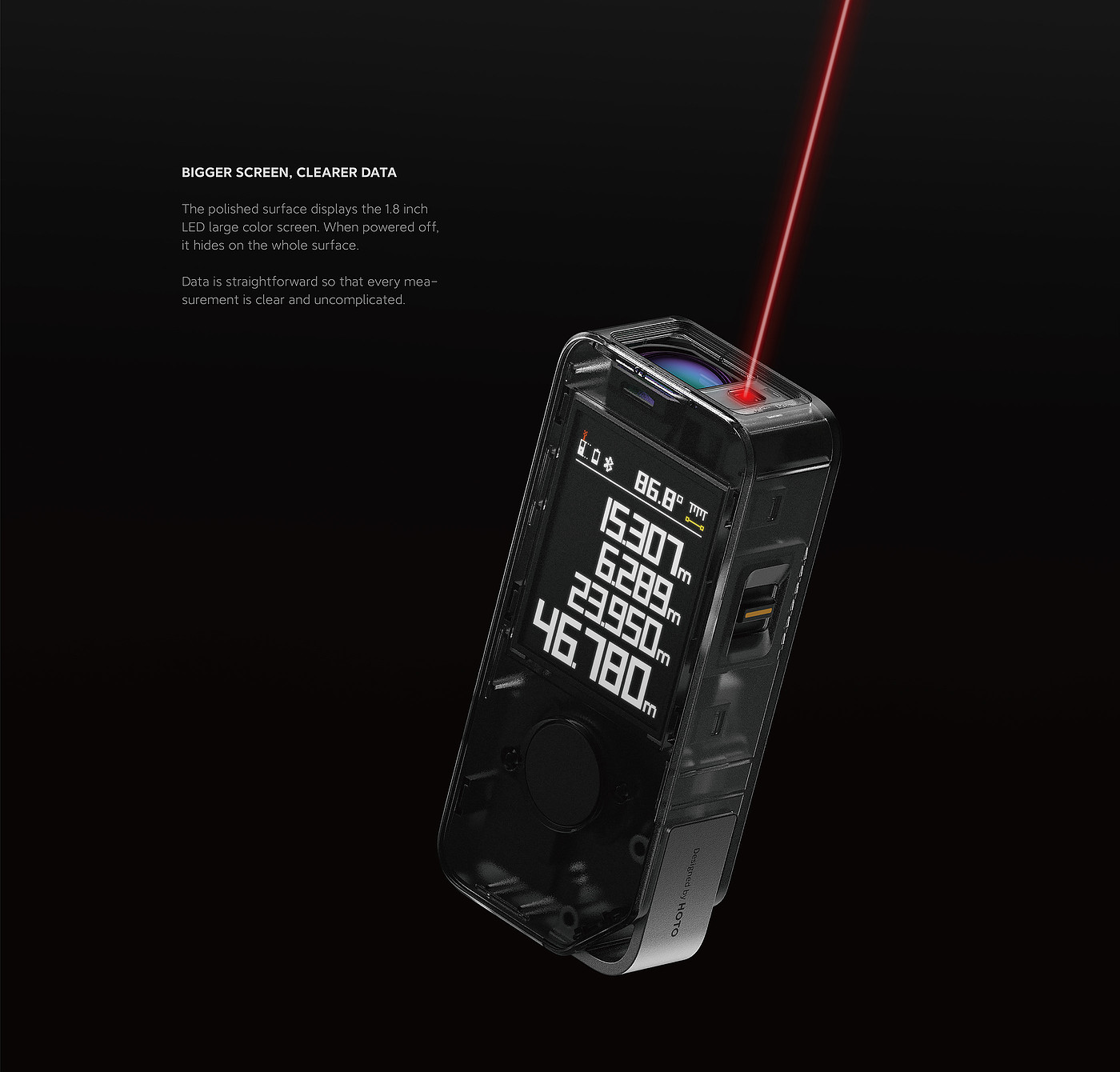 industrial design，Laser range finder，electronic product，intelligence，