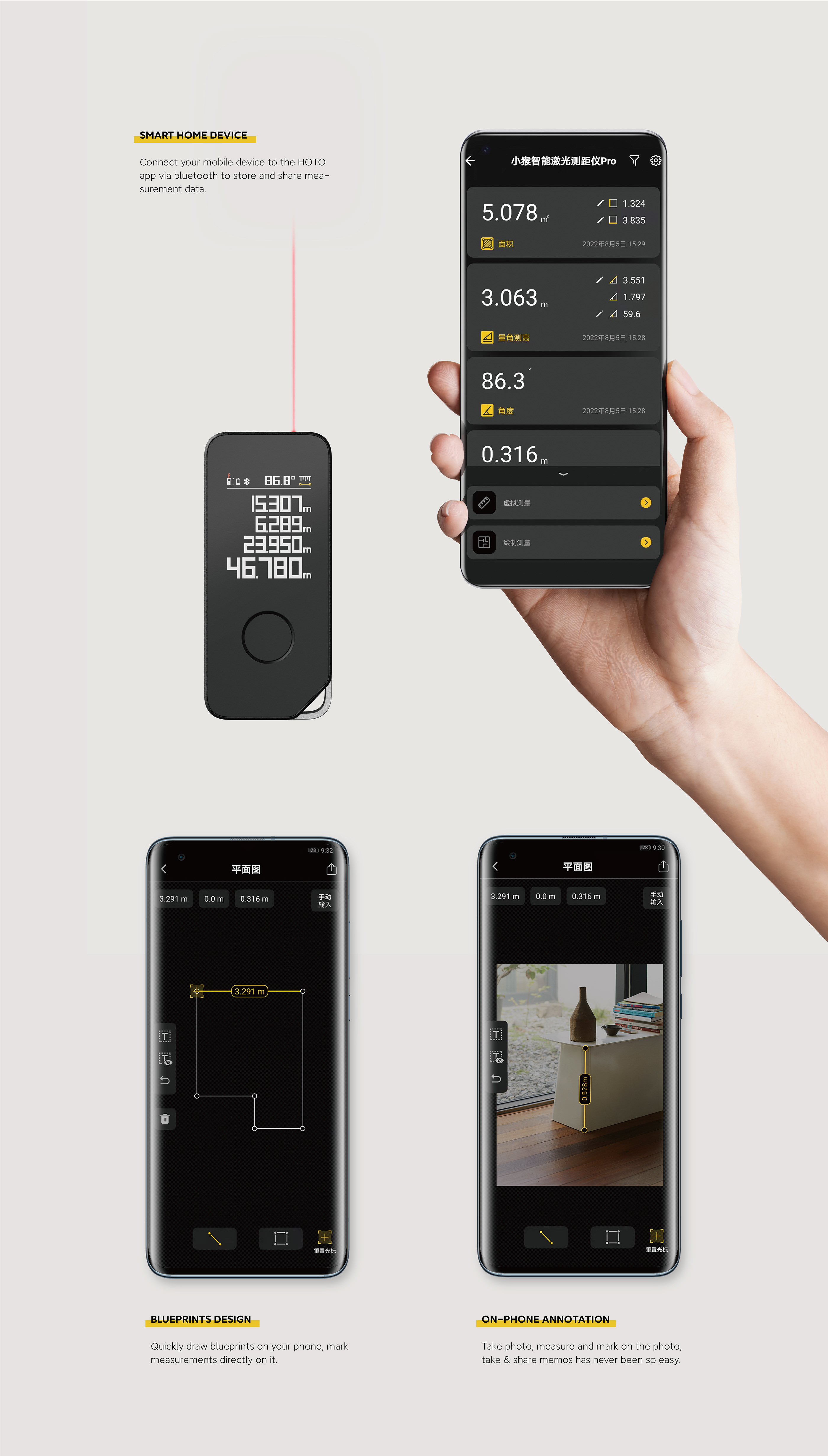 industrial design，Laser range finder，electronic product，intelligence，