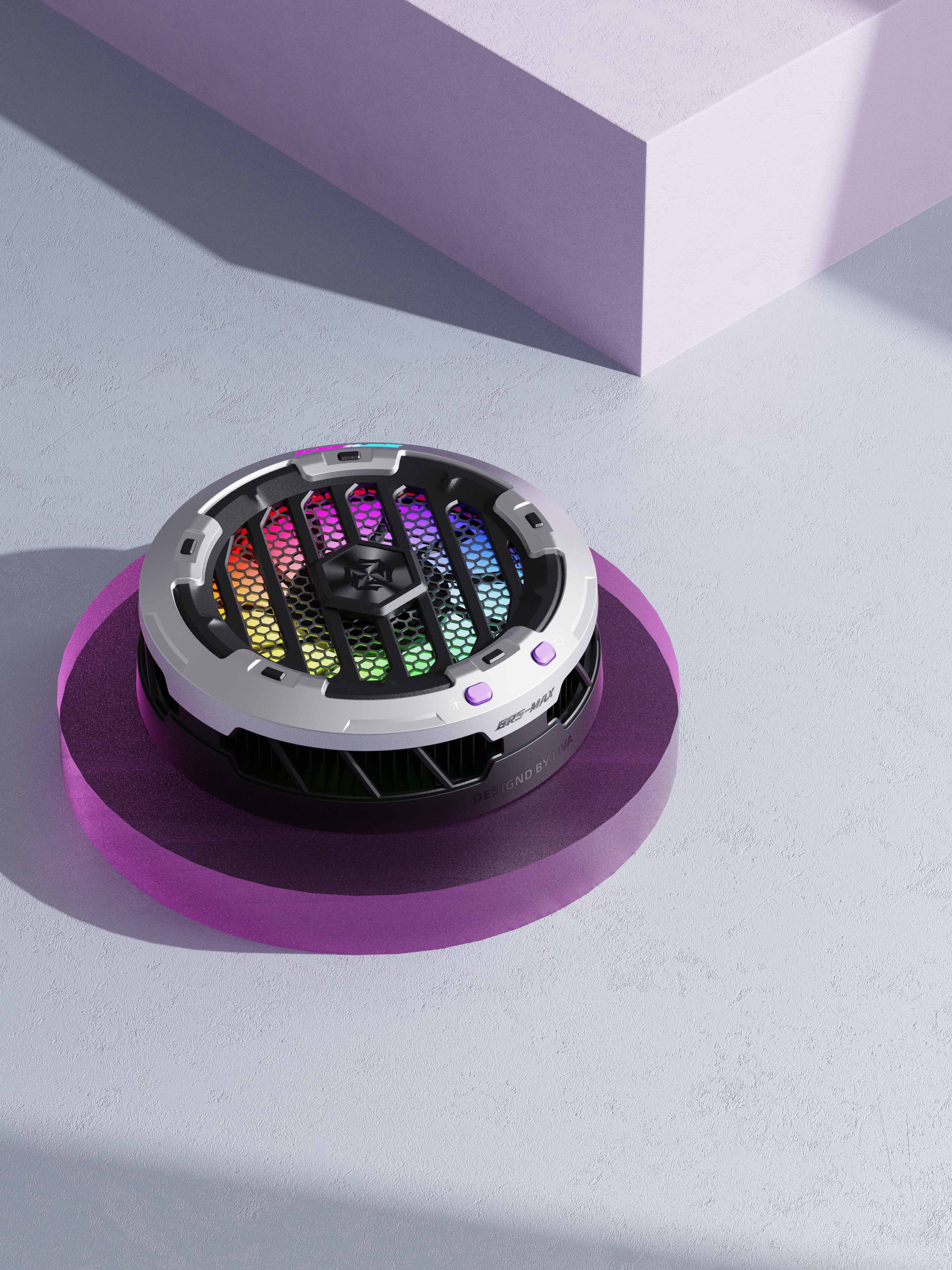 Flat radiator，radiator，IPAD heat sink，PIVA，PIVA radiator，Paiwei Radiator，Ice blade radiator，Mecha sci-fi，