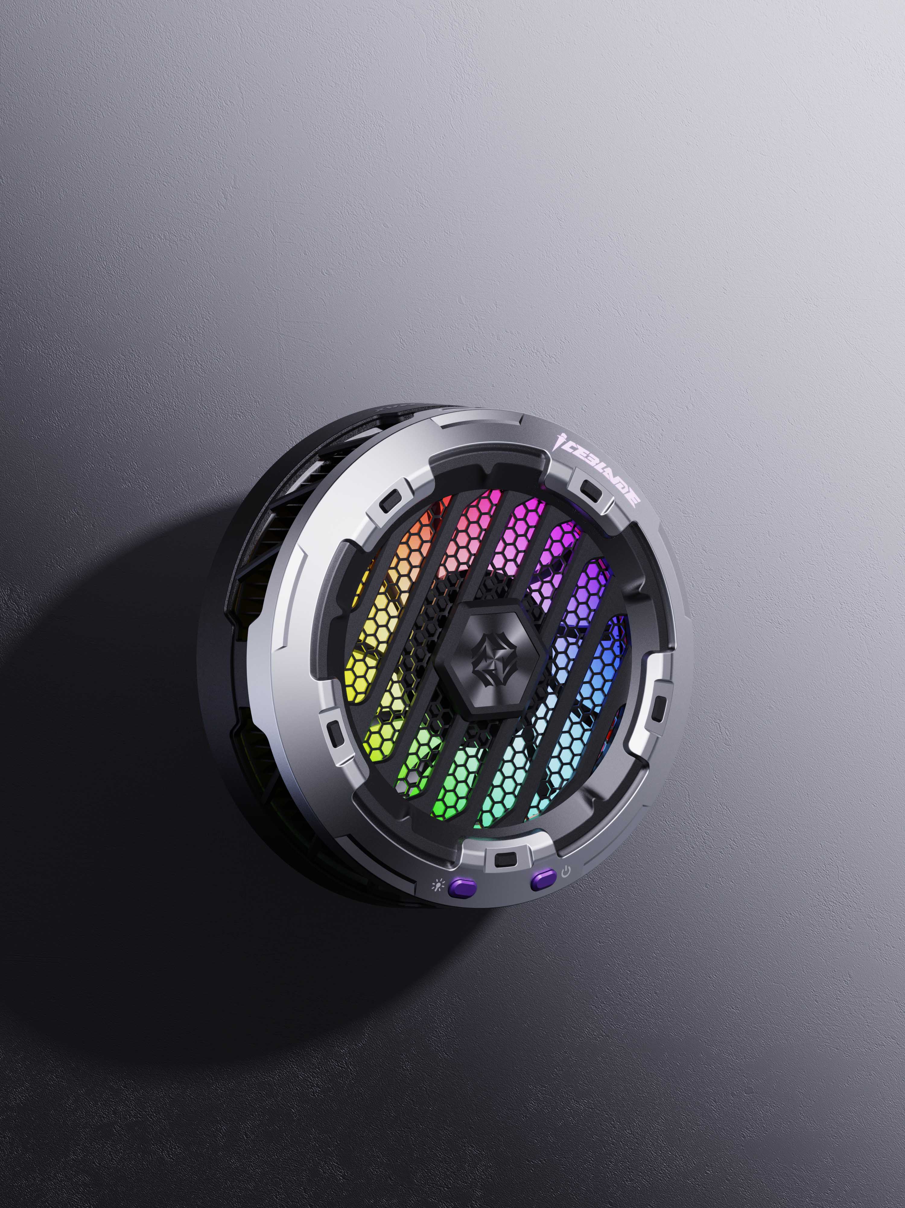 Flat radiator，radiator，IPAD heat sink，PIVA，PIVA radiator，Paiwei Radiator，Ice blade radiator，Mecha sci-fi，