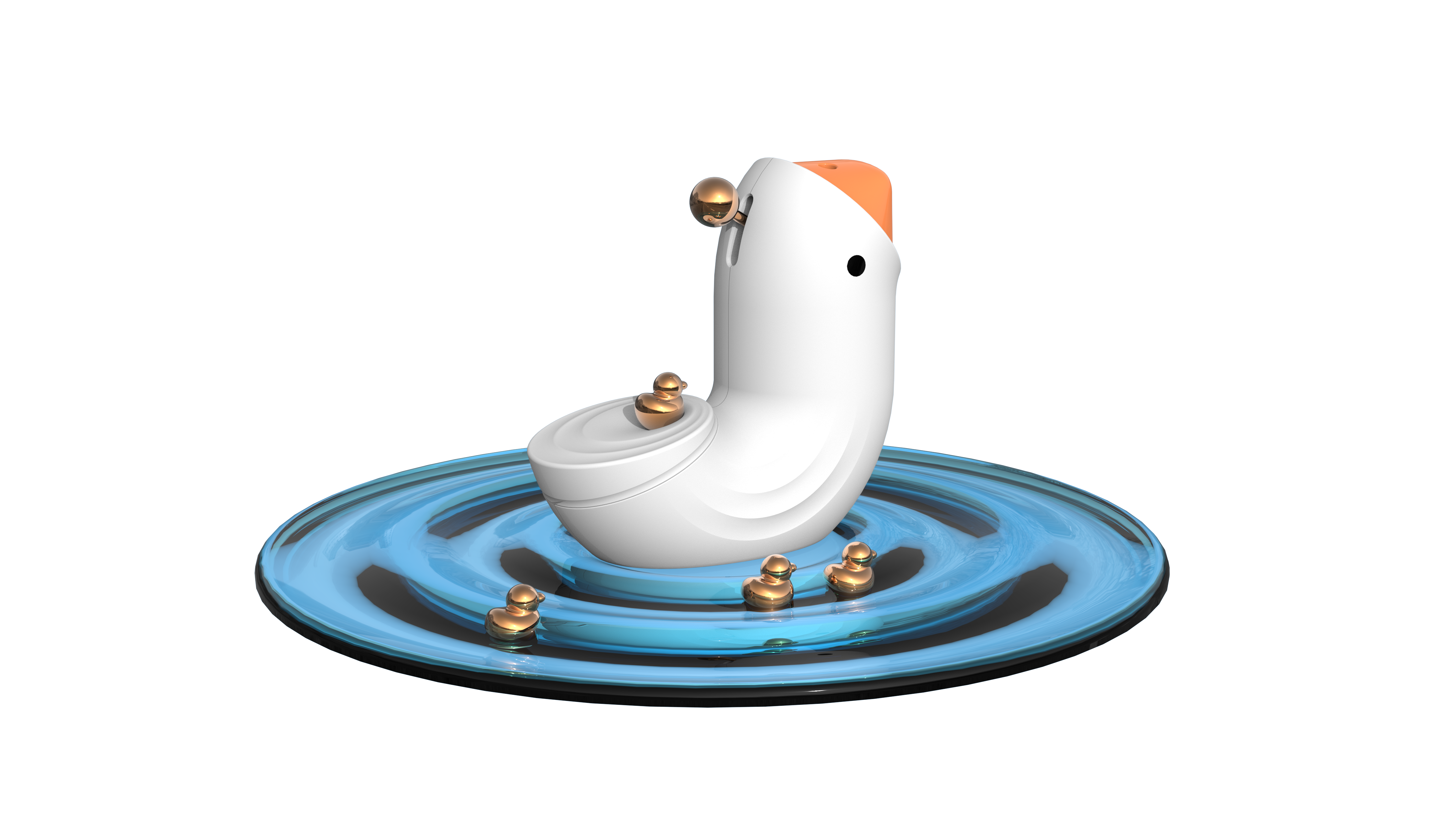 Big Duck with Little Duck，