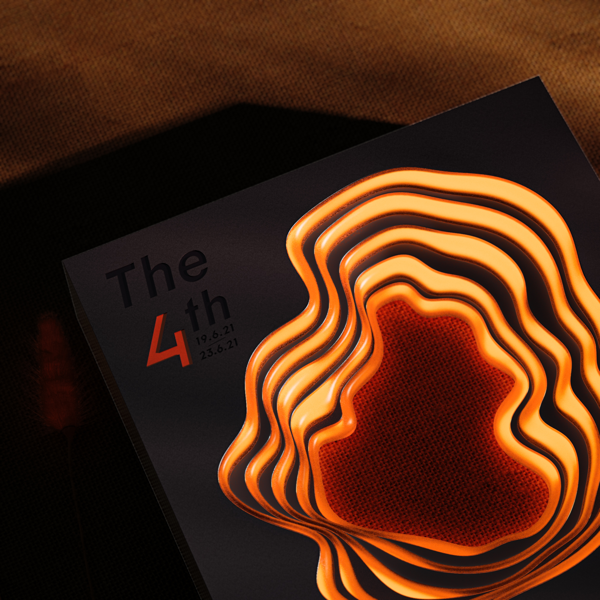 Atmosphere lamp，Lighting lamps，packing design，originality，Product rendering，annual ring，Product animation，Visual expression，