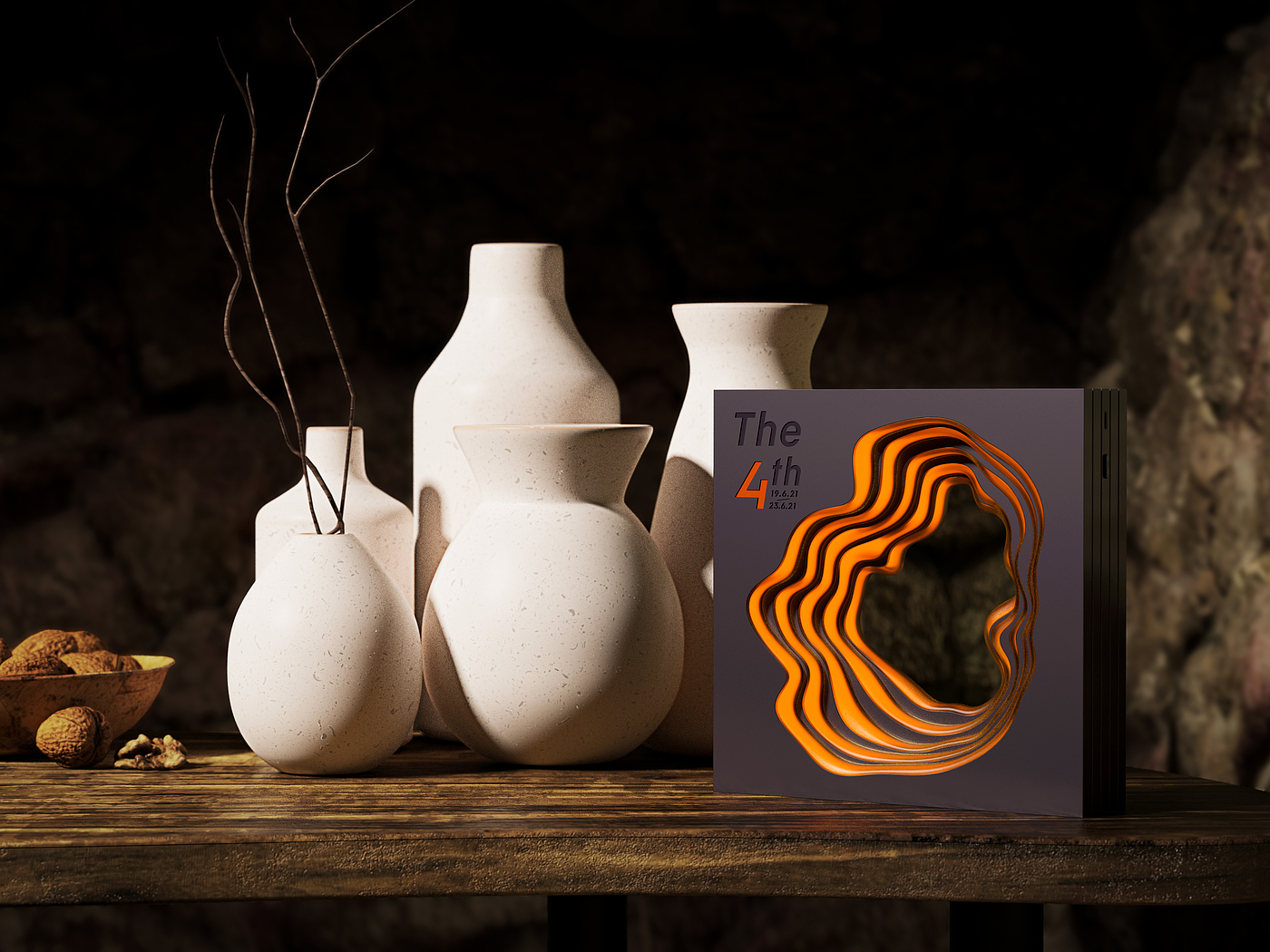 Atmosphere lamp，Lighting lamps，packing design，originality，Product rendering，annual ring，Product animation，Visual expression，
