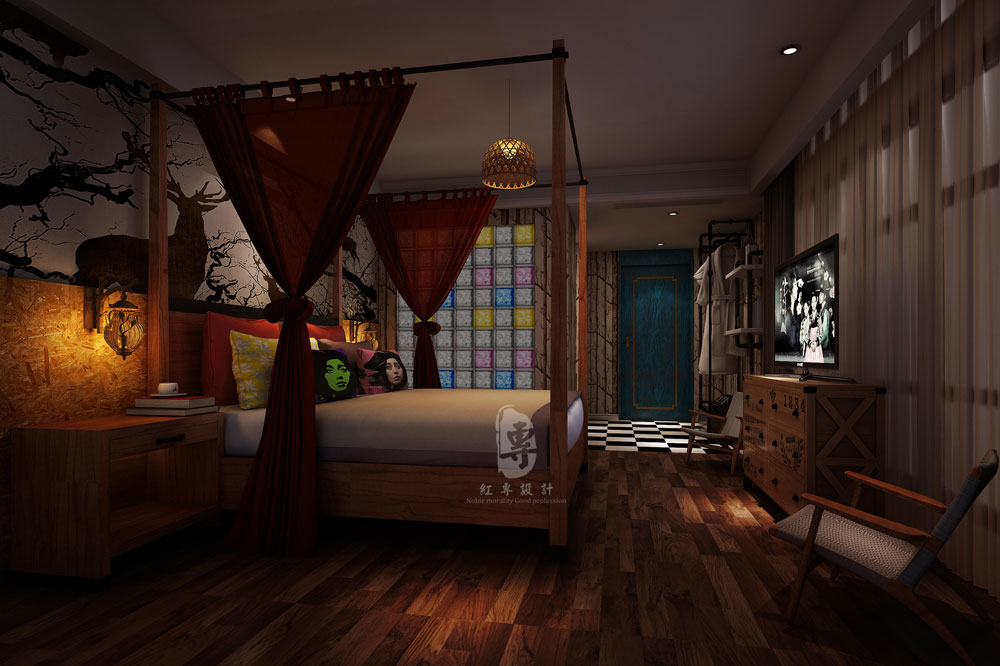 Hotel Design，Theme Hotel，Redtory design，