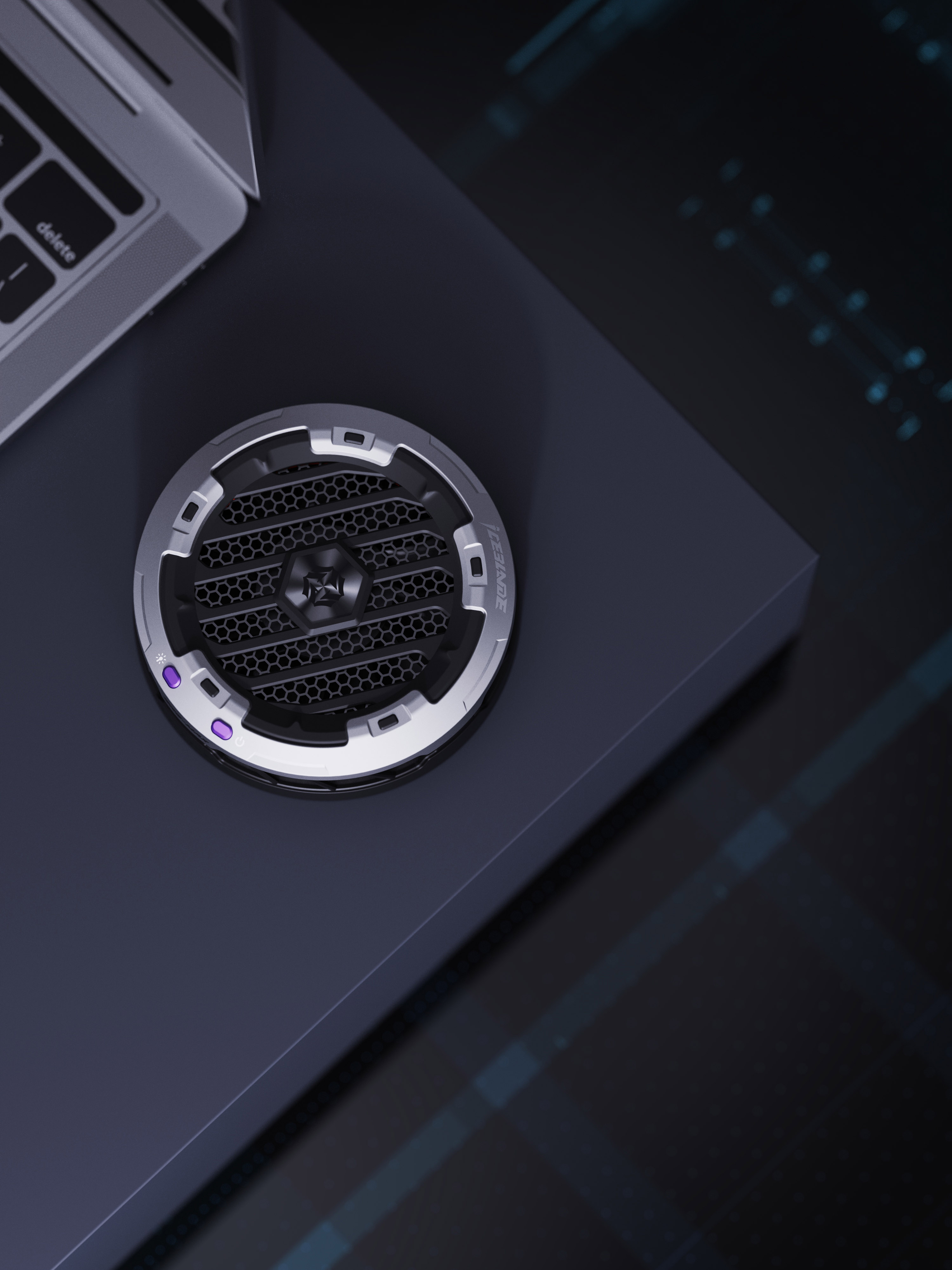 Flat radiator，radiator，IPAD heat sink，PIVA，PIVA radiator，Paiwei Radiator，Ice blade radiator，Mecha sci-fi，