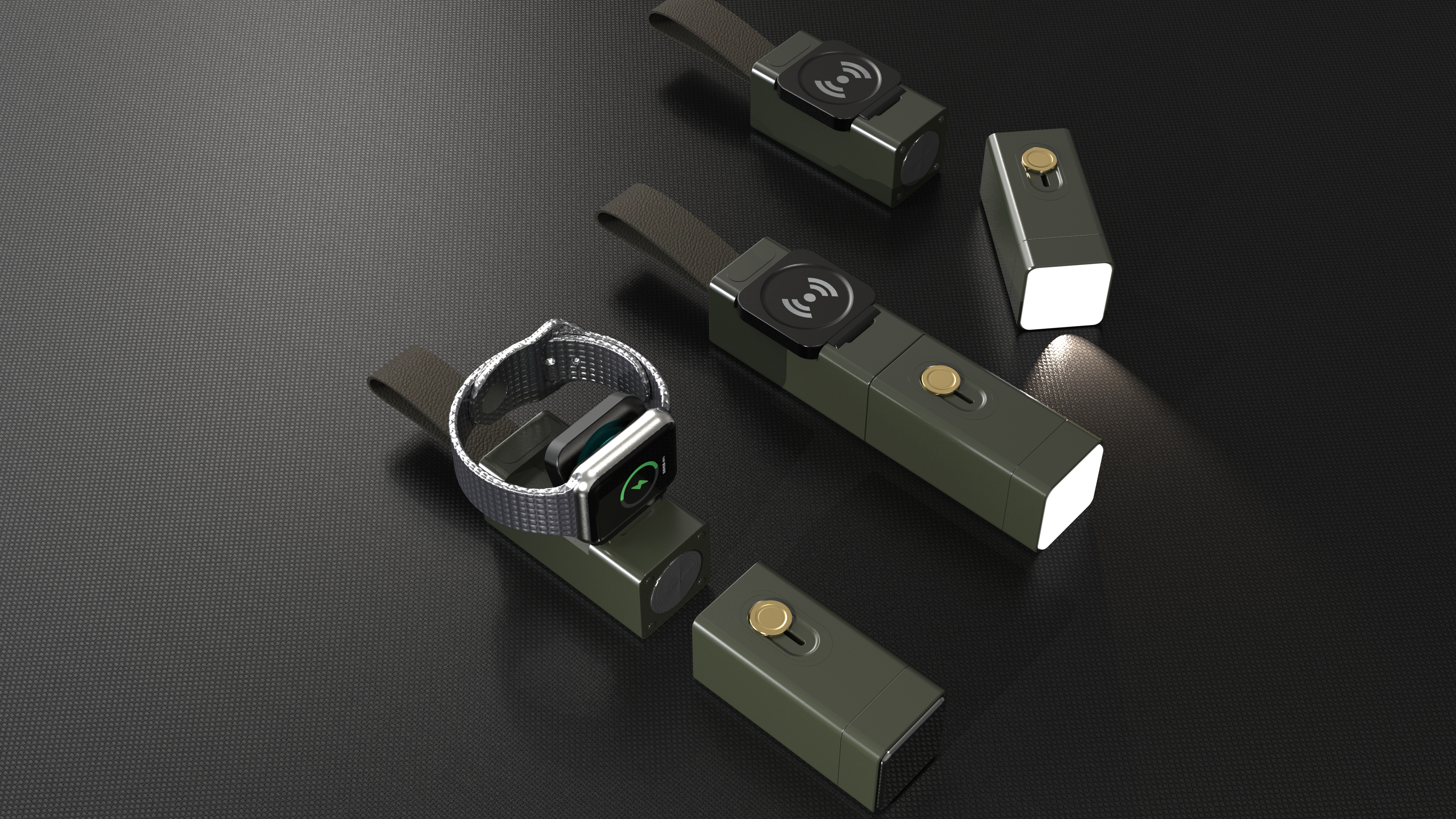 Outdoor sports，Intelligent Watch，Wireless charging，Flashlight design，