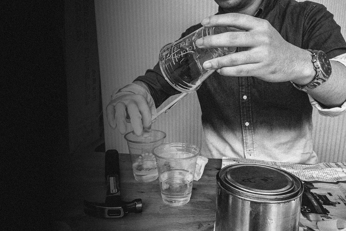 Mixed wood technology，chair，White oak，Hybrid wood，