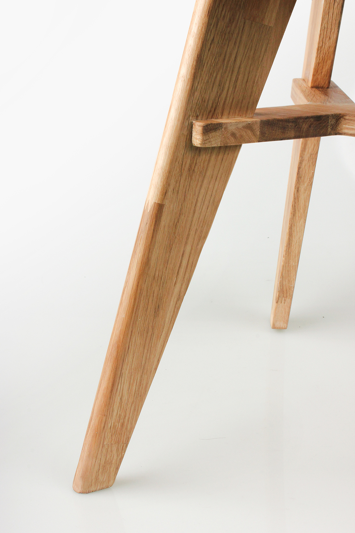 Mixed wood technology，chair，White oak，Hybrid wood，
