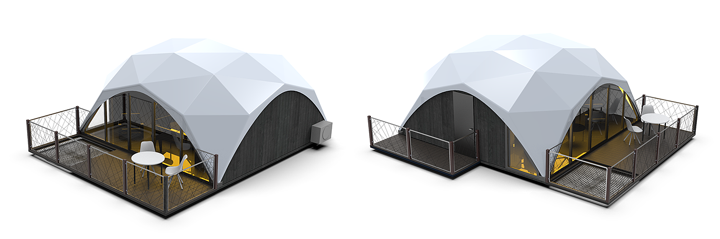 SpherEscape，Tent，outdoors，camping，