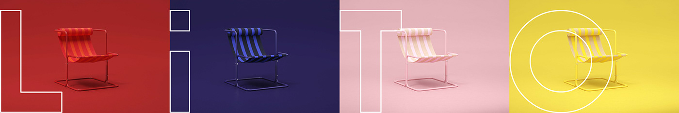 LITO Chair，deck chair，Home design，summer，