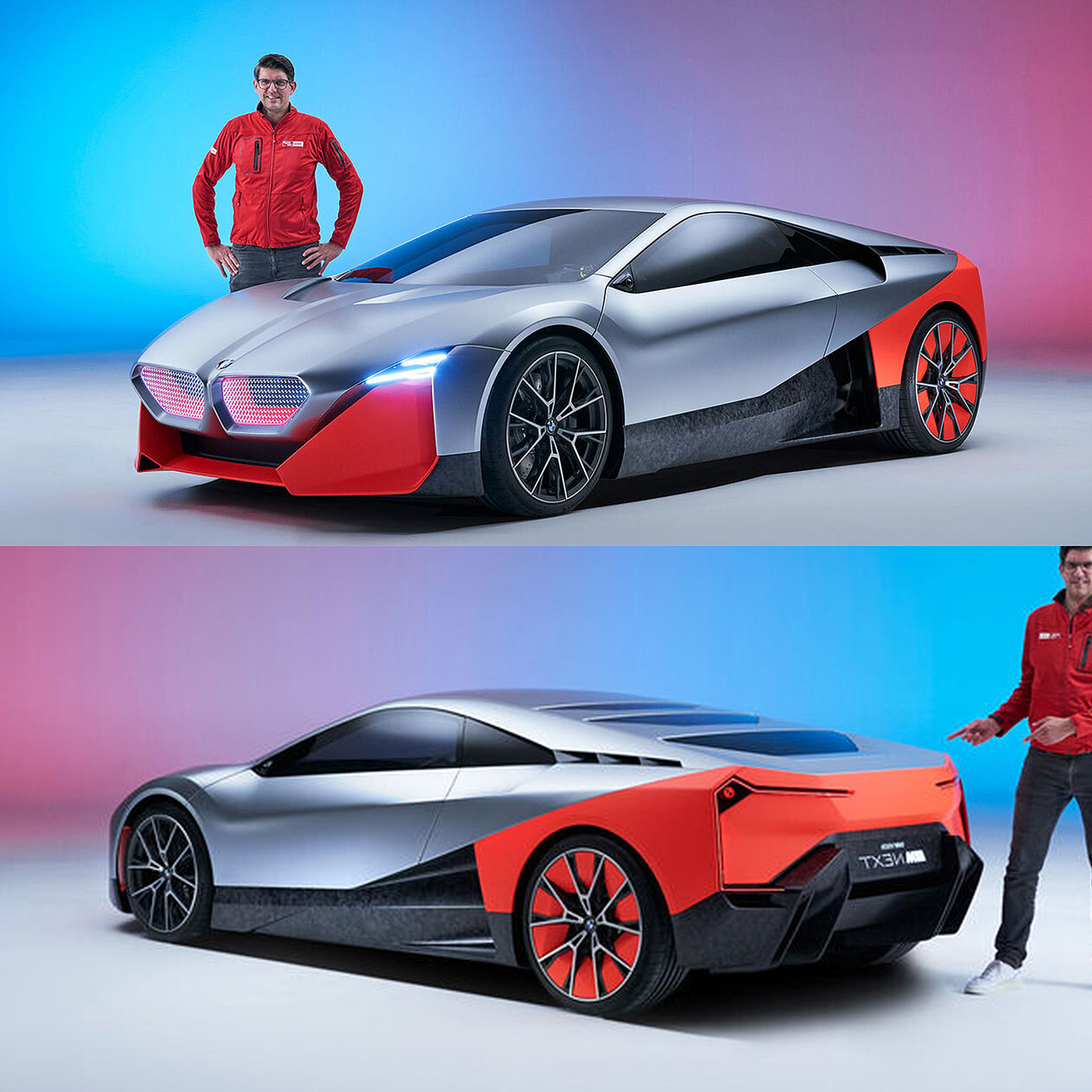 BMW Vision M Next Co，Illustration，streamline，Sense of future，BMW Vision M Next Co，Illustration，streamline，Sense of future，