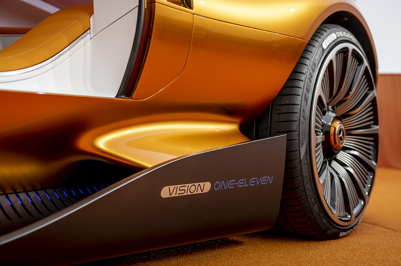 Benz，ONE-ELEVEN CONCEPT，High performance，electric vehicle，