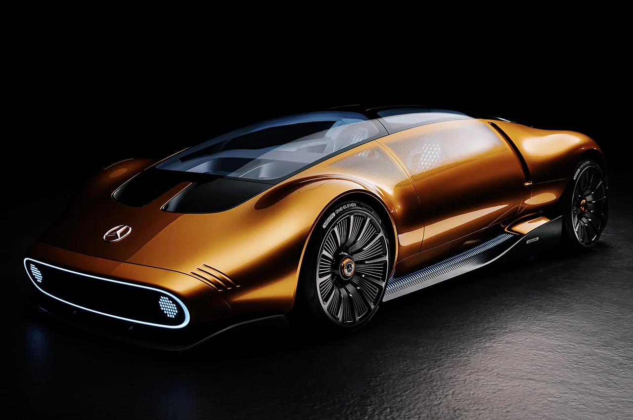 Benz，ONE-ELEVEN CONCEPT，High performance，electric vehicle，