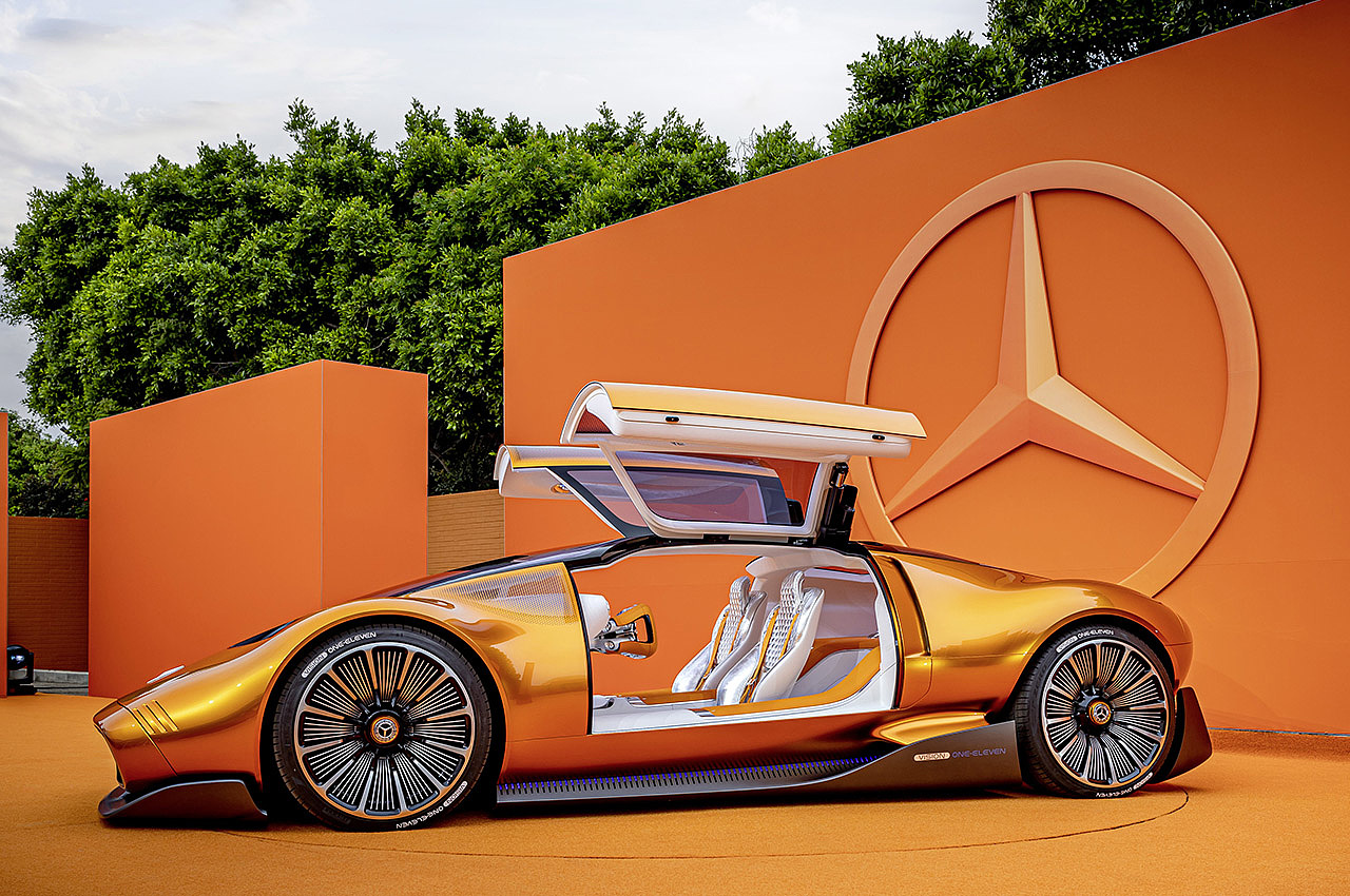 Benz，ONE-ELEVEN CONCEPT，High performance，electric vehicle，