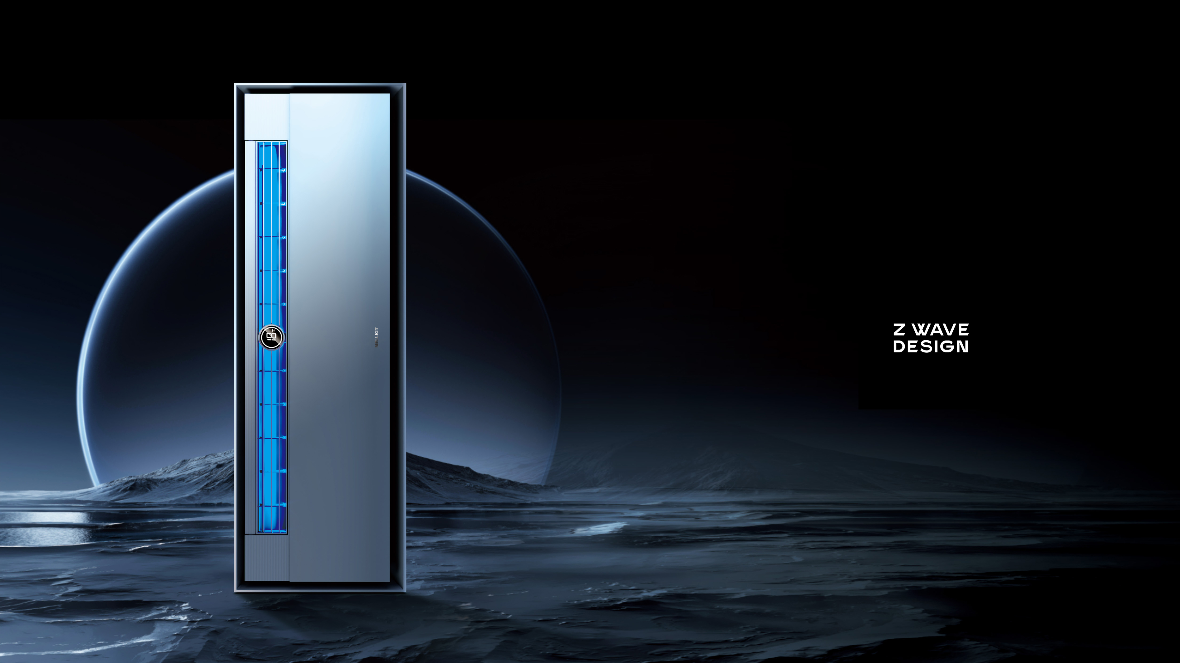 Kitchen air conditioner，Kitchen appliances，Melkite，air conditioner，Sliding Panel，Household appliances，