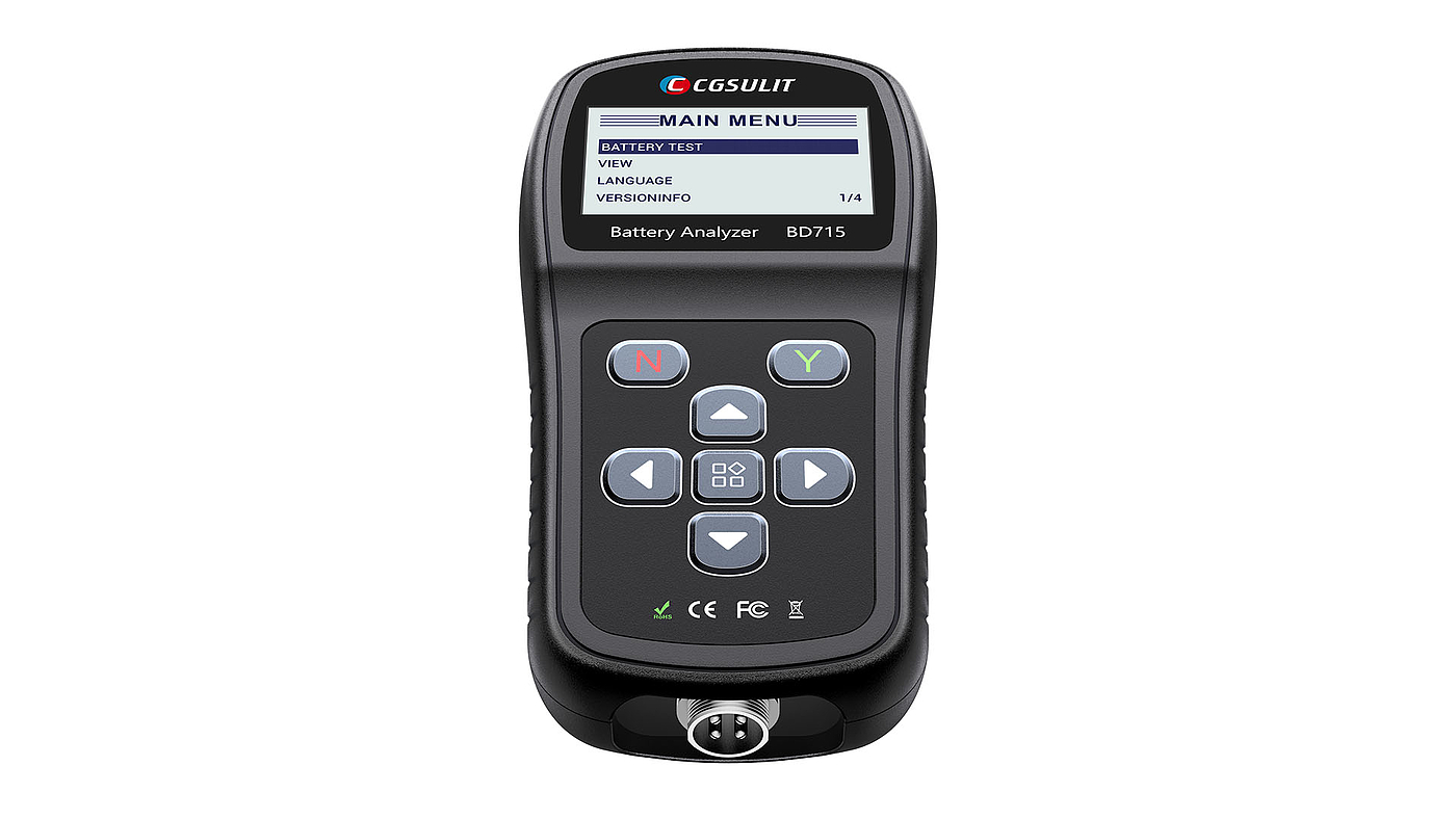 industrial design，product design，Dynamic design，CGLULIT，Battery Analyzer, BD715，Special maintenance tool for automobiles-SC630，
