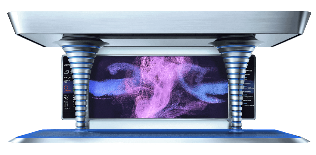 CAPS 2.0，Smart City Solutions，Intelligent bus shelter，air cleaner，