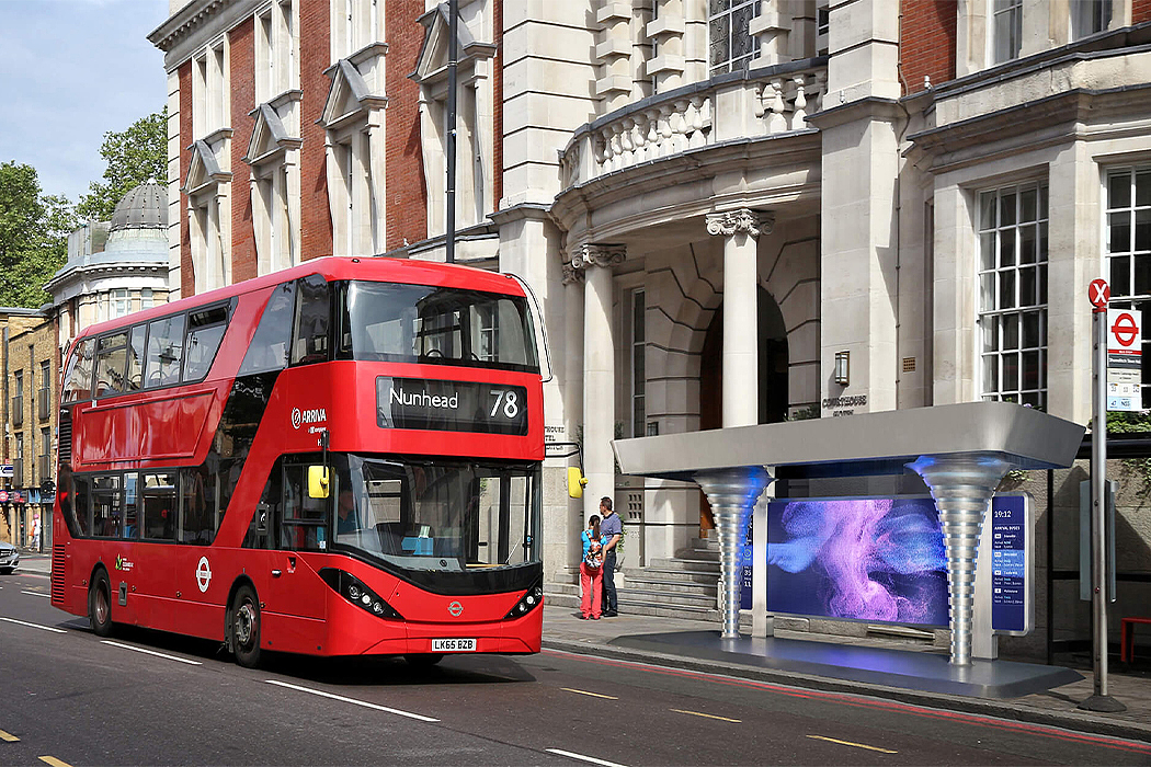 CAPS 2.0，Smart City Solutions，Intelligent bus shelter，air cleaner，