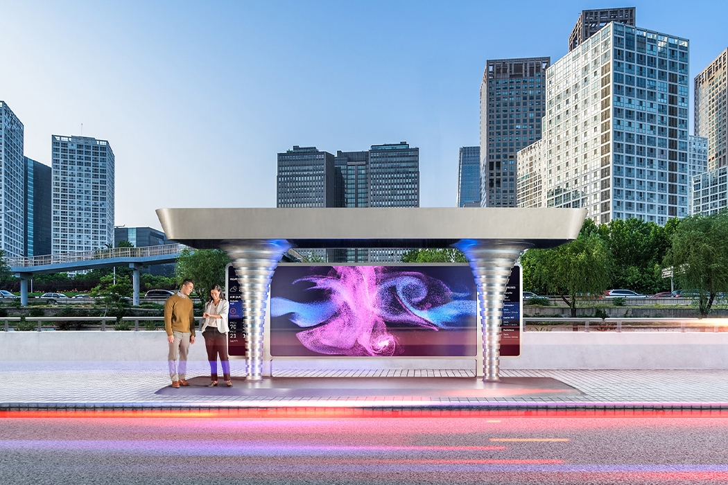 CAPS 2.0，Smart City Solutions，Intelligent bus shelter，air cleaner，