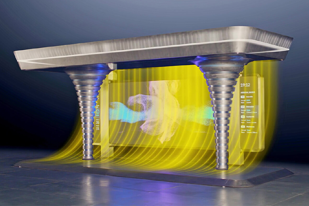 CAPS 2.0，Smart City Solutions，Intelligent bus shelter，air cleaner，