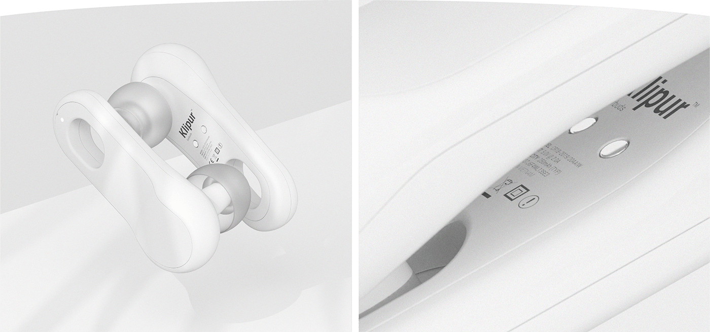 Klipur，Wireless earplugs，comfortable，convenient，